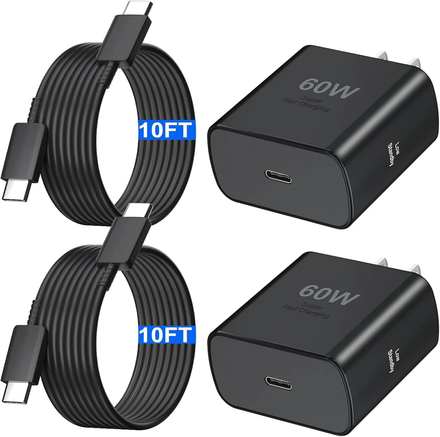 60W USB C Super Fast Charger,Type C Charger Fast Charging for Samsung Phone