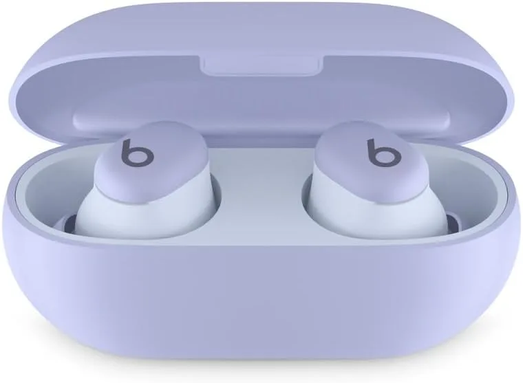 Audífonos Beats Solo Buds inalámbricos Bluetooth morado ártico