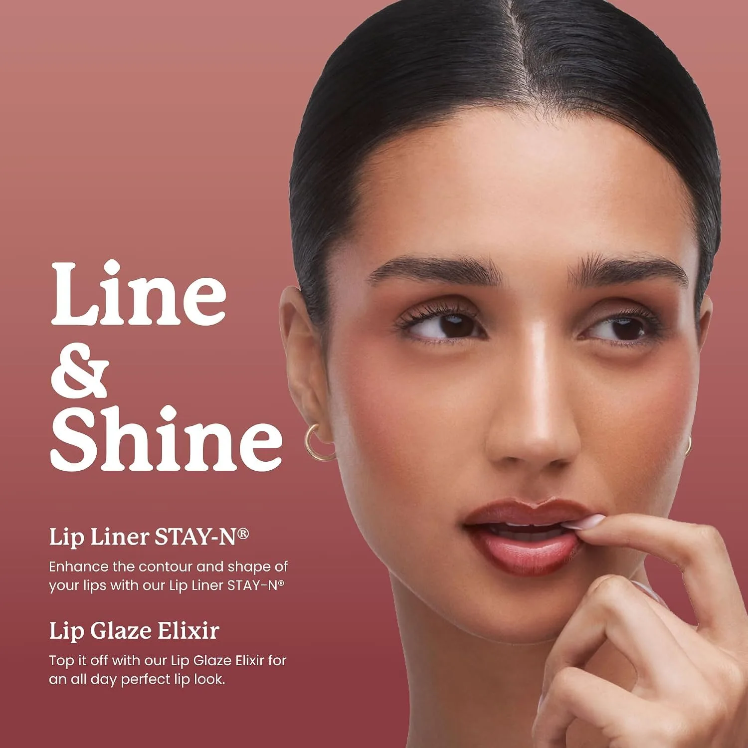 Sacheu Lip Elixir Hydrating Lip Gloss, High-Shine, Bunny Ear (Clear)
