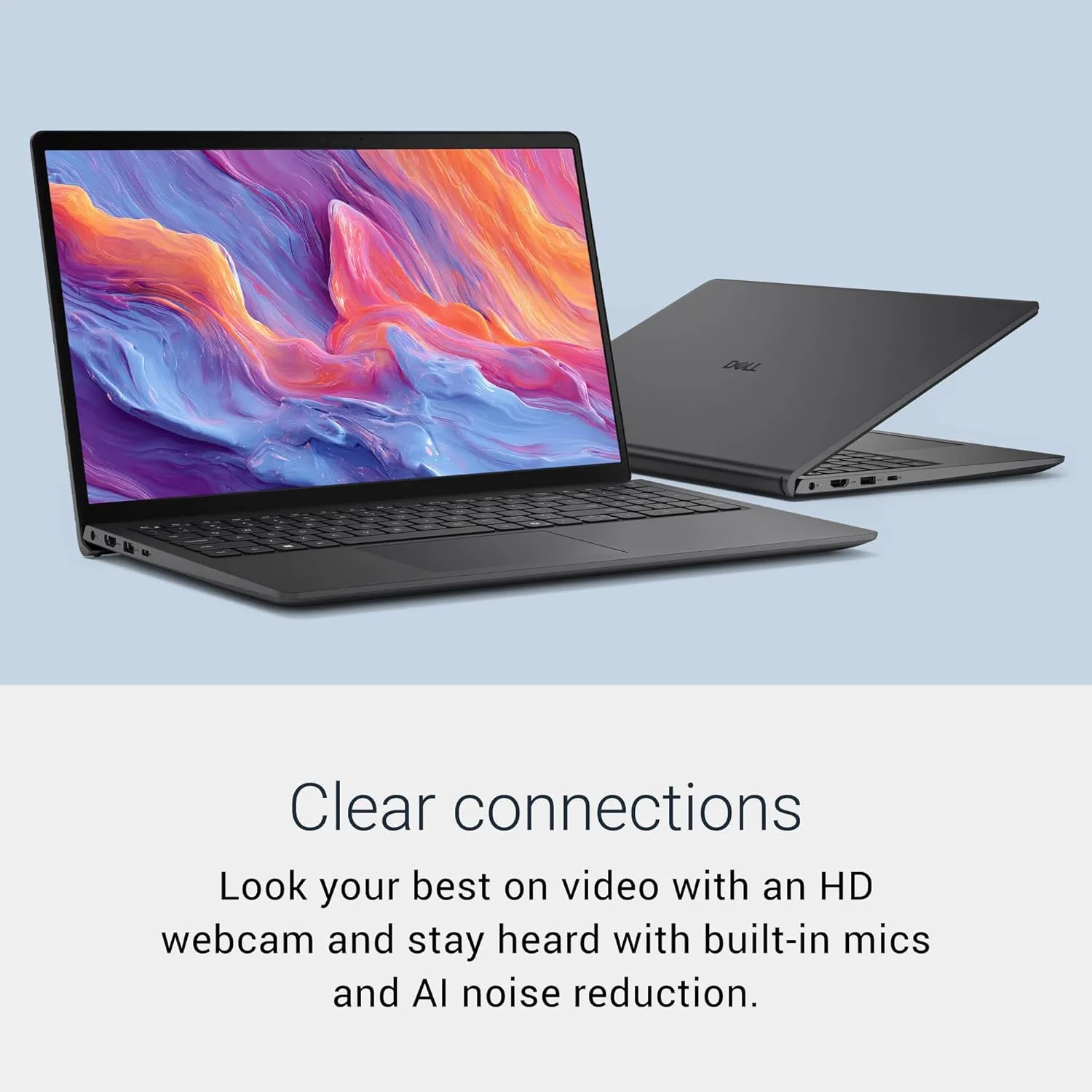 Dell 15 Laptop, FHD, Intel Core Ultra 7 255U, 16GB DDR5 RAM, 1TB SSD