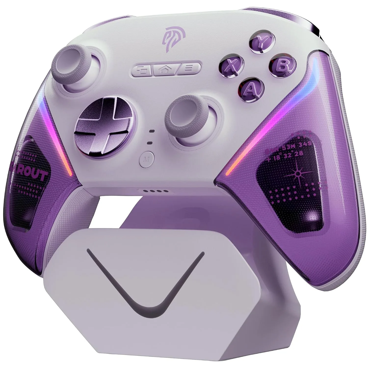 Control Gamer Easysmx D10 Elite Inalámbrico Bluetooth Morado