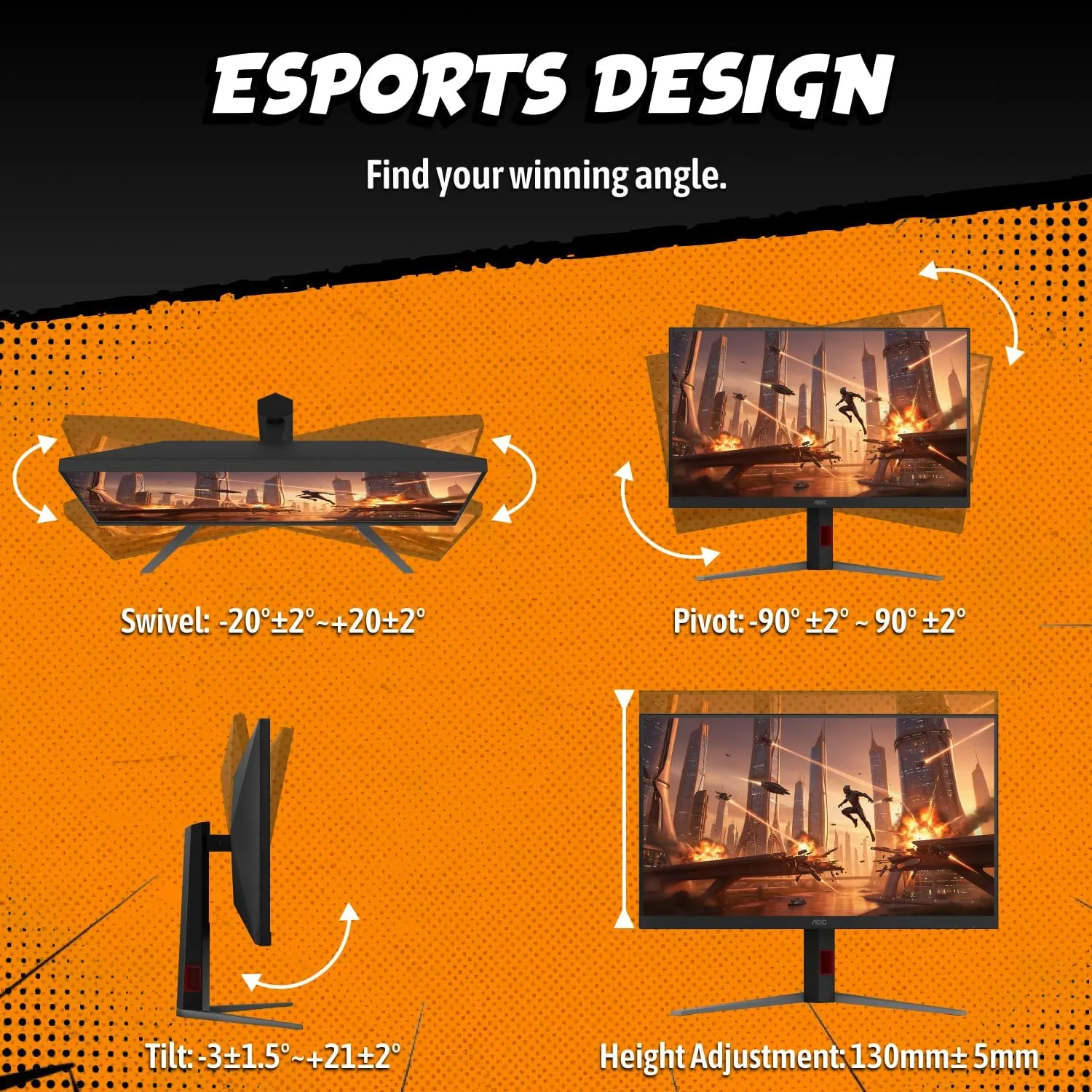 AOC 32" Gaming Monitor 4K Dual Mode 320Hz NVIDIA G-SYNC Compatible U32G4