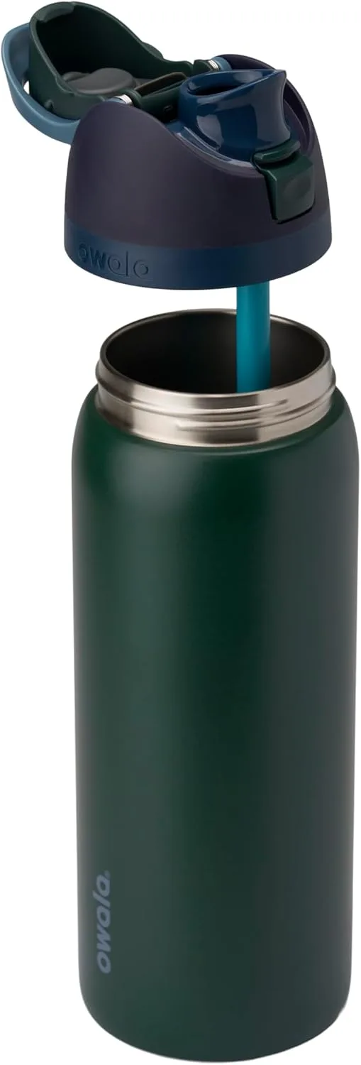 Owala FreeSip Stainless Steel Water Bottle 32 oz Lost Signal