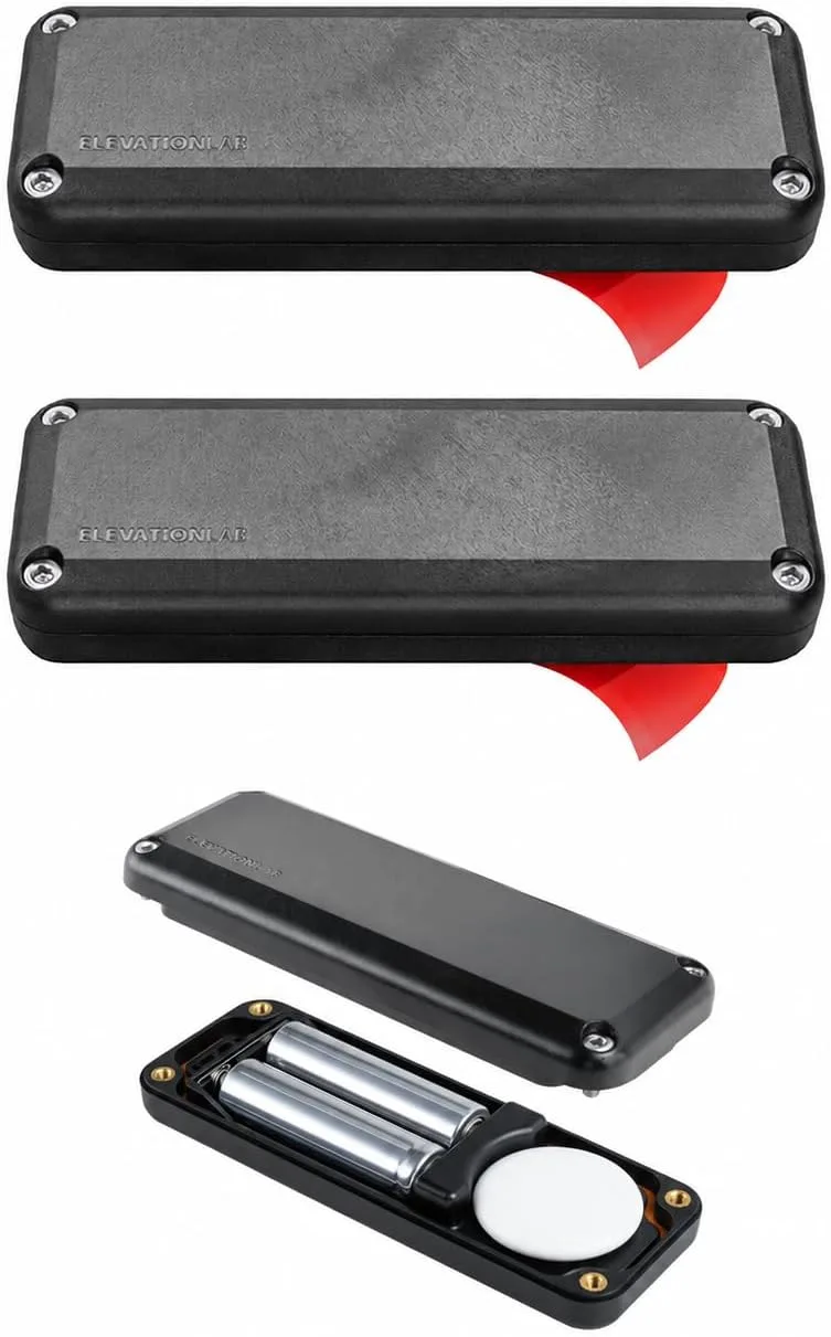 Elevation Lab AirTag 10-Year Extended Battery - Adhesive Mount (2 Pack)
