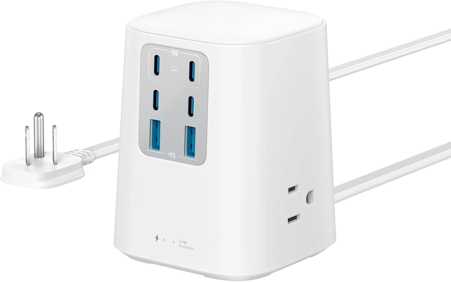 Anker Desktop Charger, 9-in-1 Power Strip, USB C Charger with 3 AC, 100W