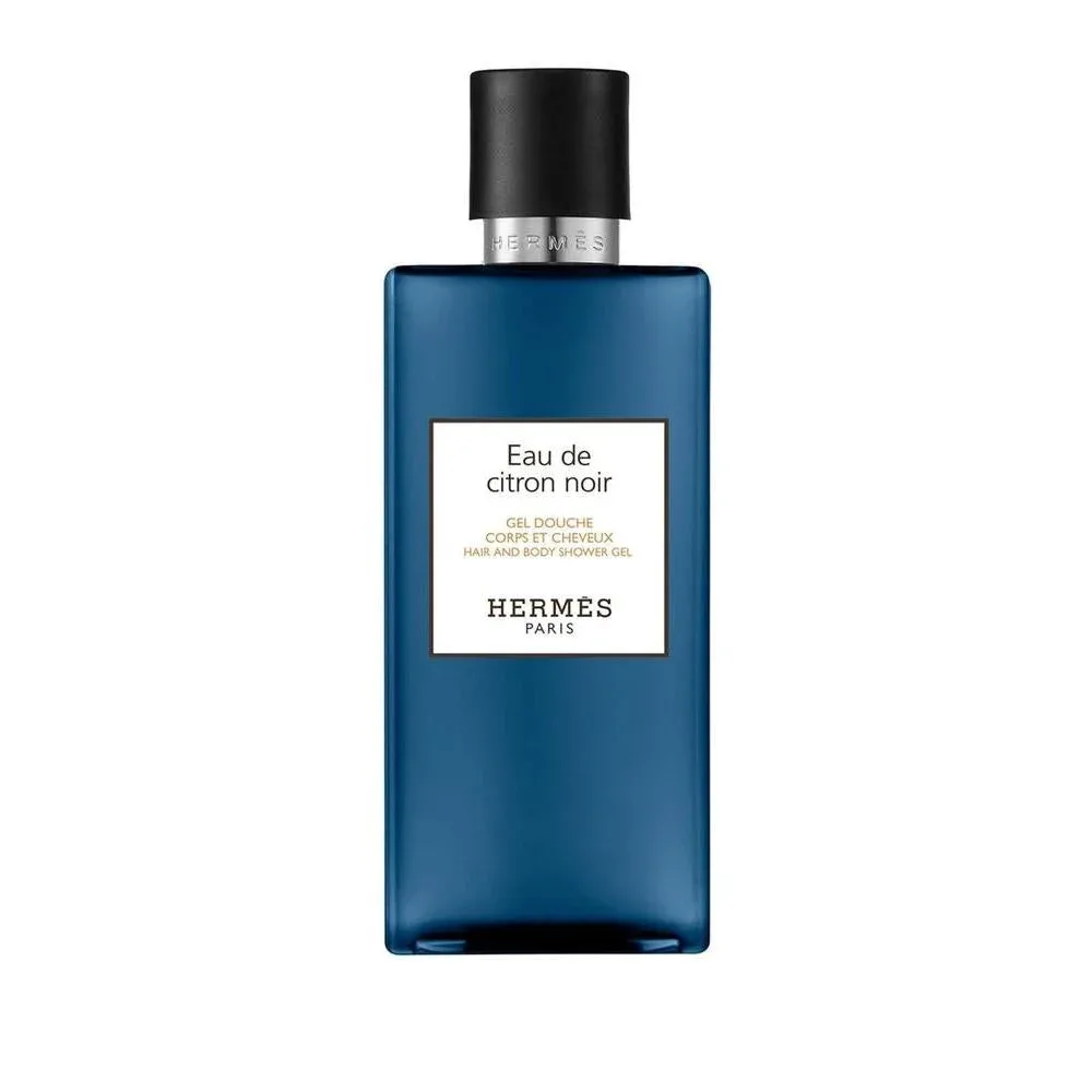 Gel de ducha Hermès Eau de Citron Noir para cabello y cuerpo 200ml