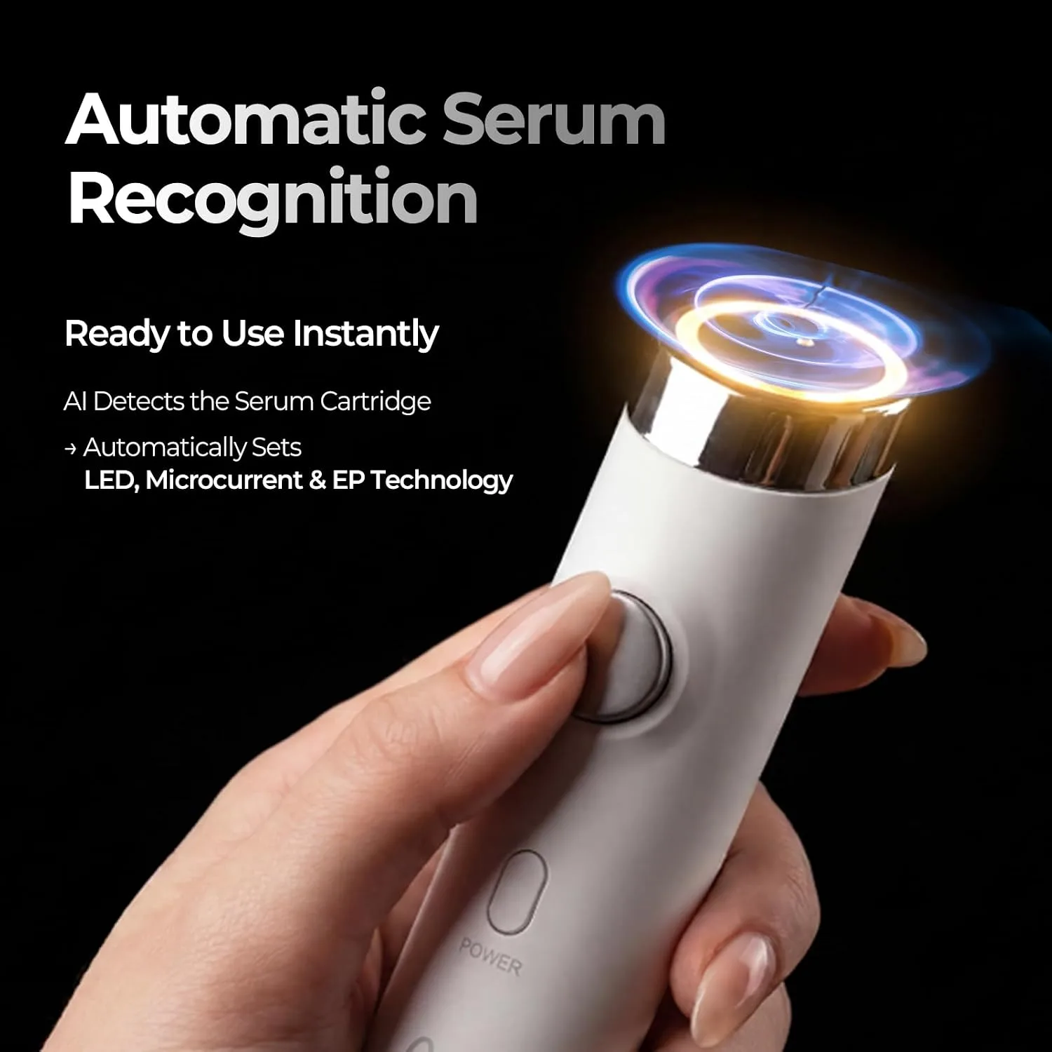 Aalok SKINMAX Facial Device (03 Rejuvenating Elasticity,Device & Serum Set)