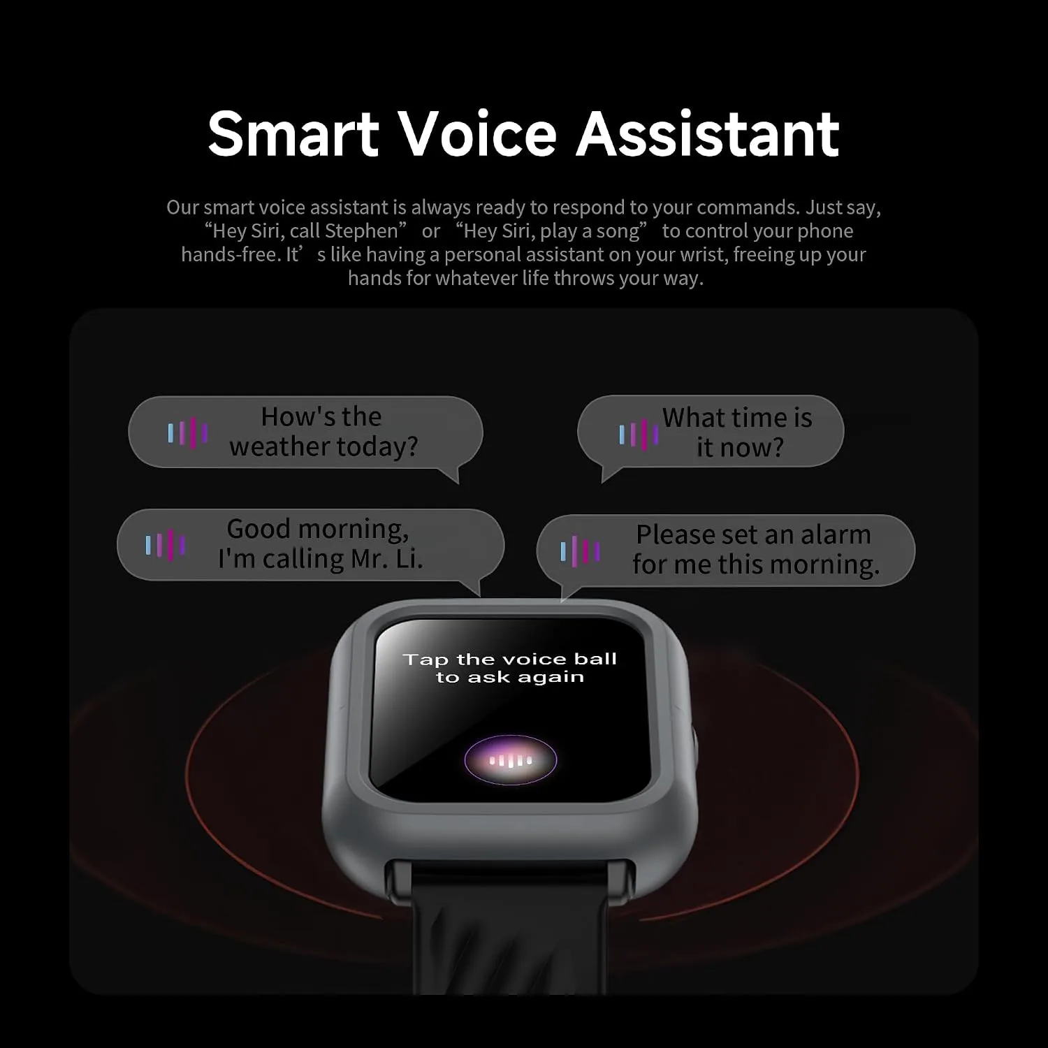 Smart Watch for Men with case, Fitness and Sleep Trackers with 1.83" HD, Relax Mode/Heart Rate/Sleep Monitor, IP67 Waterproof, Bluetooth Call & Music Control Fitness Watch for iPhone/Android