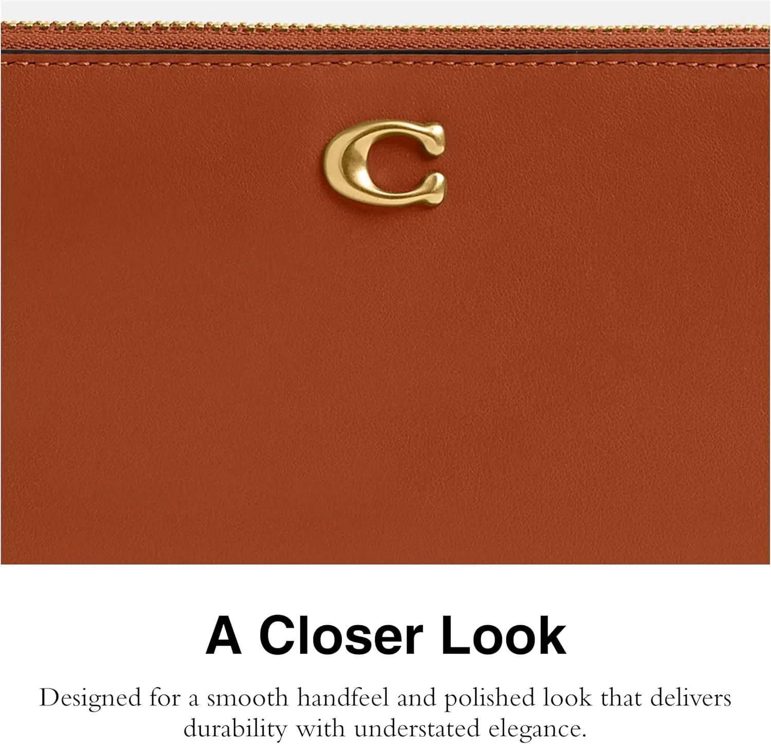 Coach Essential Slim Accordion Zip Wallet