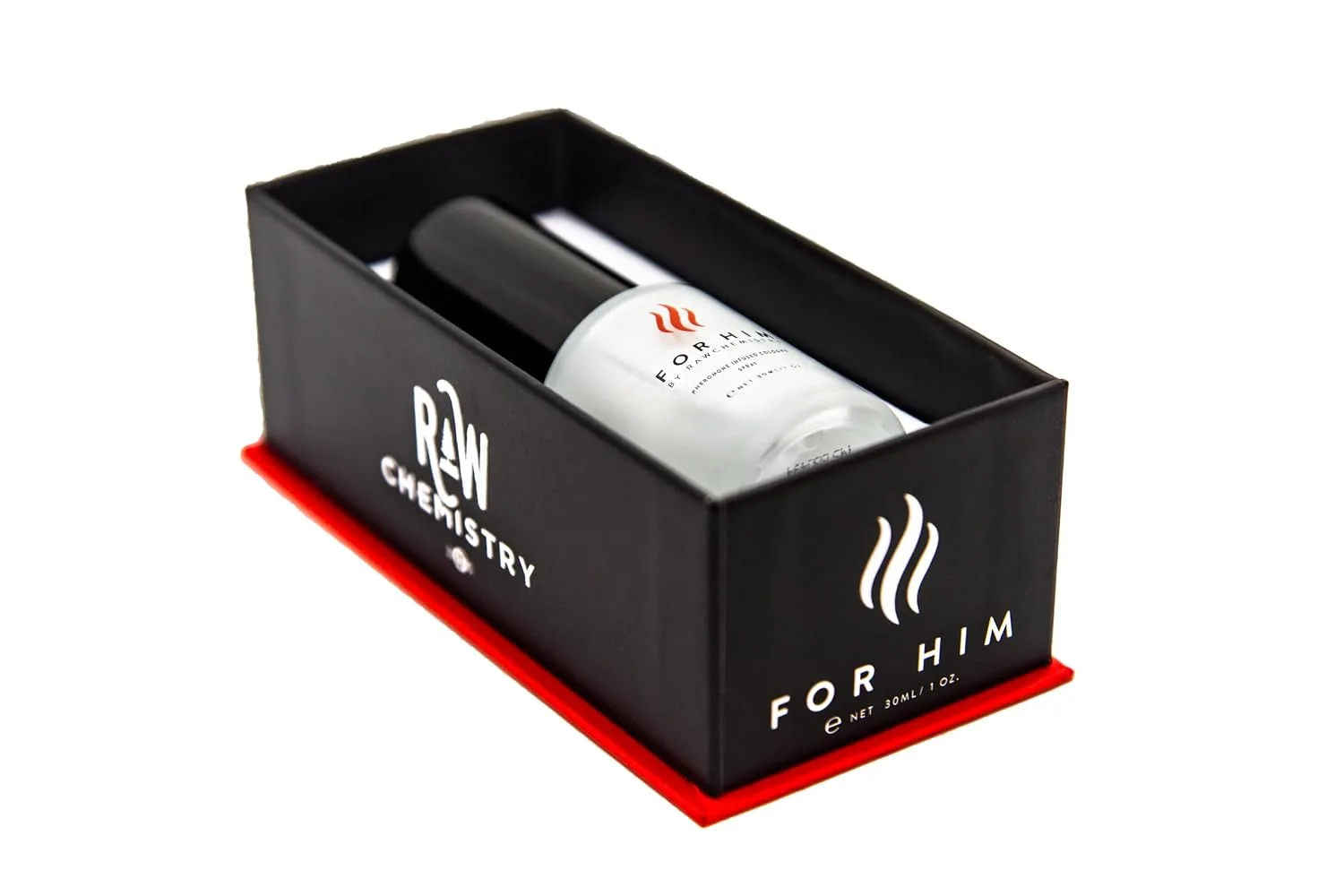 RawChemistry For Him Pheromone Infused Men's Cologne, Long-Lasting,1 oz