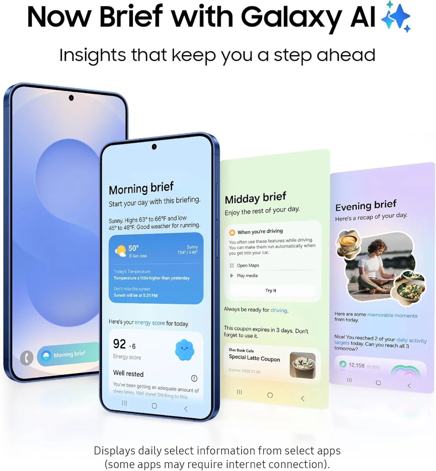 Samsung Galaxy S25+, 256GB, Navy - Locked to AT&T (Renewed)