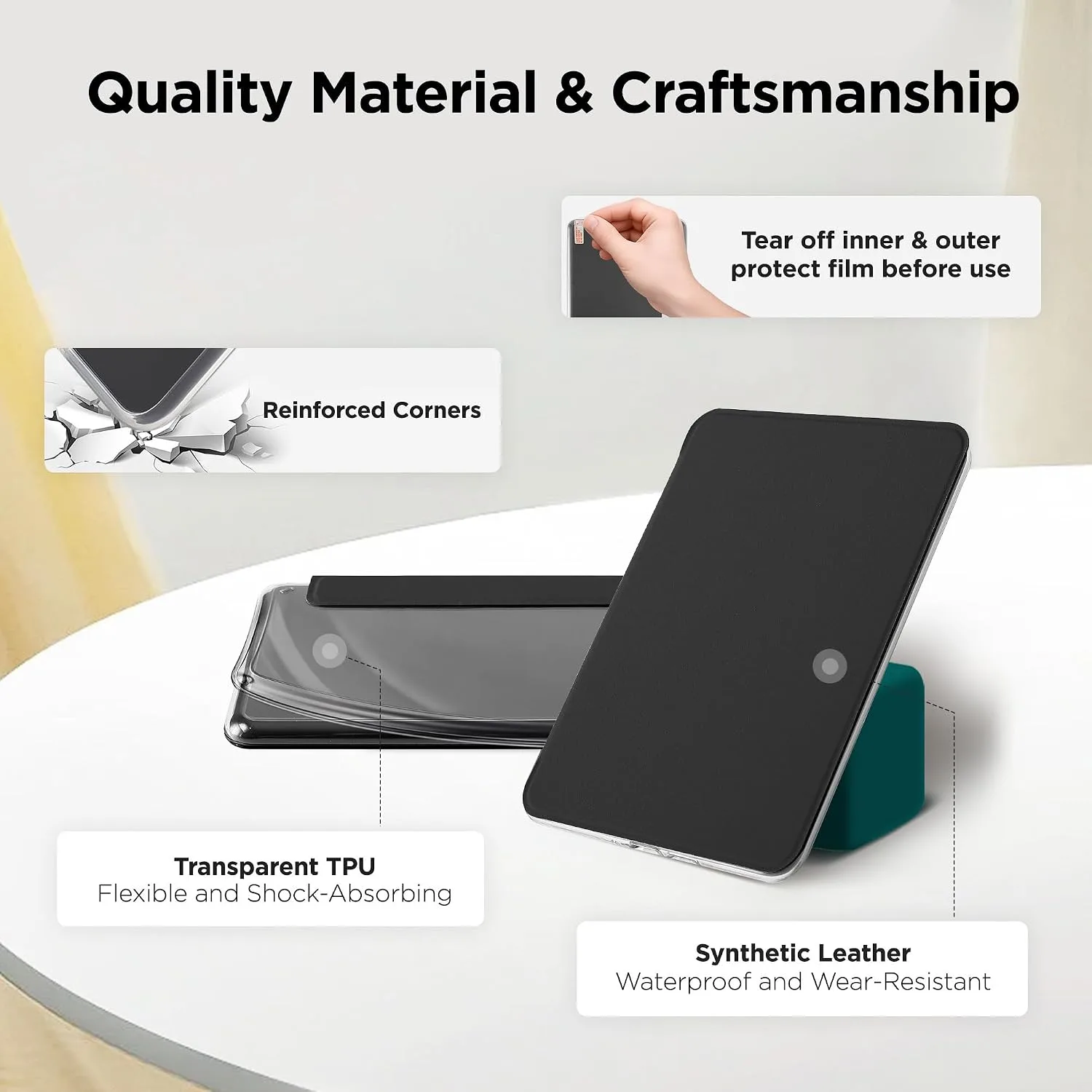 SESENSE Magnetic Case for 7'' Kindle Paperwhite 12th Gen 2024 & Colorsoft