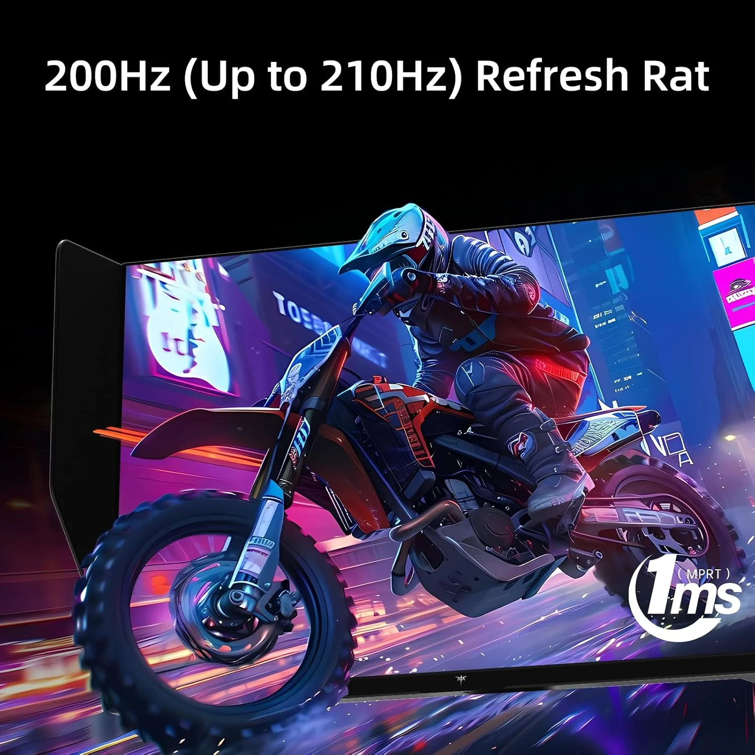KTC 27 Inch Gaming Monitor 27M1, 1440p 200Hz with Built-in Sperkers