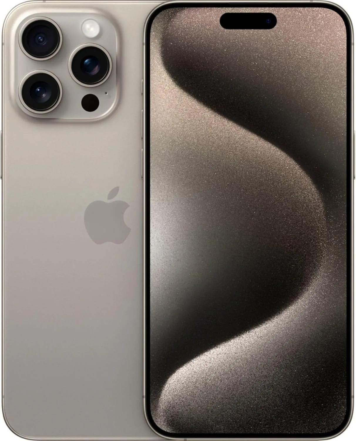 Apple iPhone 15 Pro Max, 256GB, White Titanium - Unlocked (Renewed)