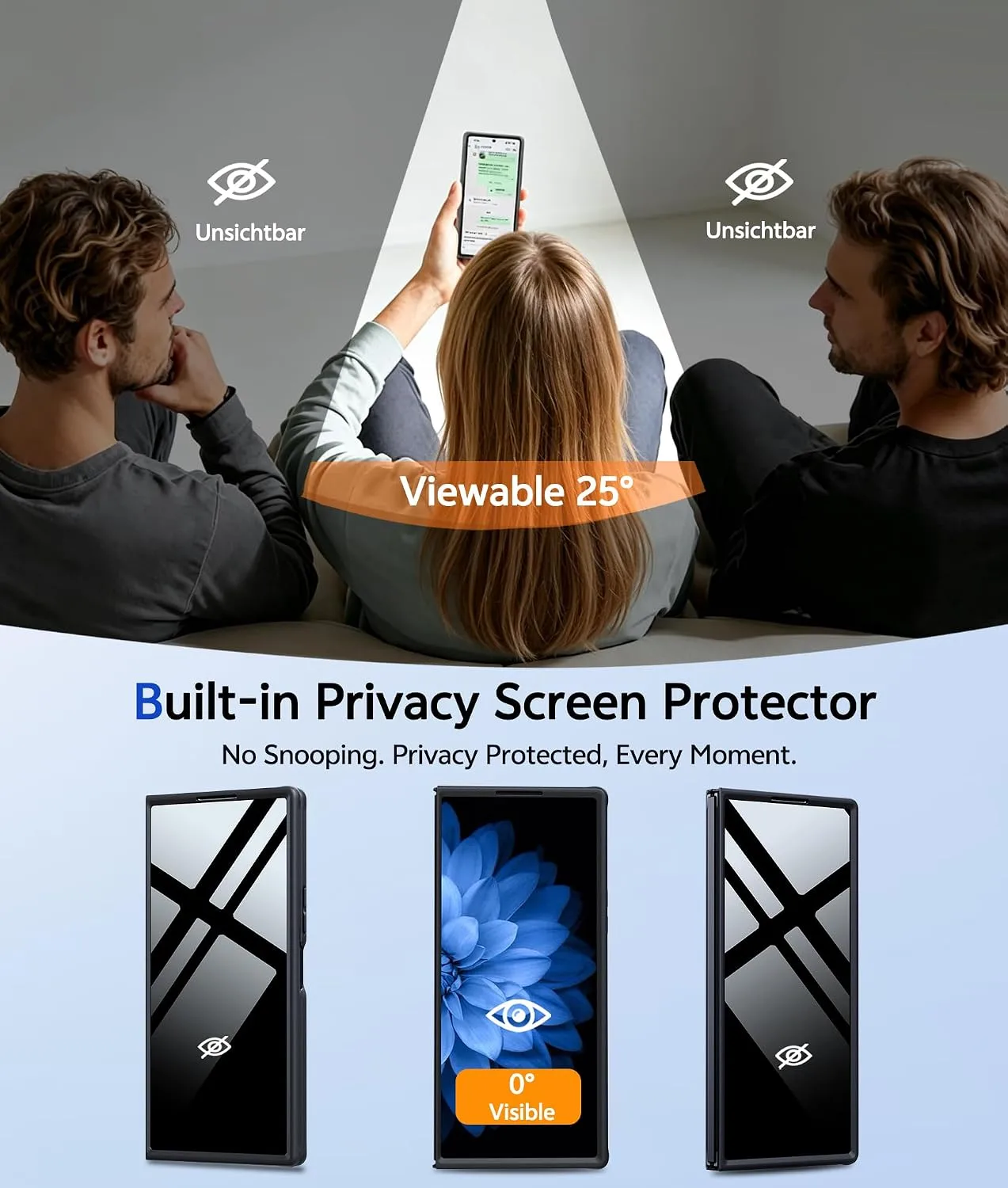 for Samsung Galaxy Z Fold 8 Ultra Phone Case, 8.0”