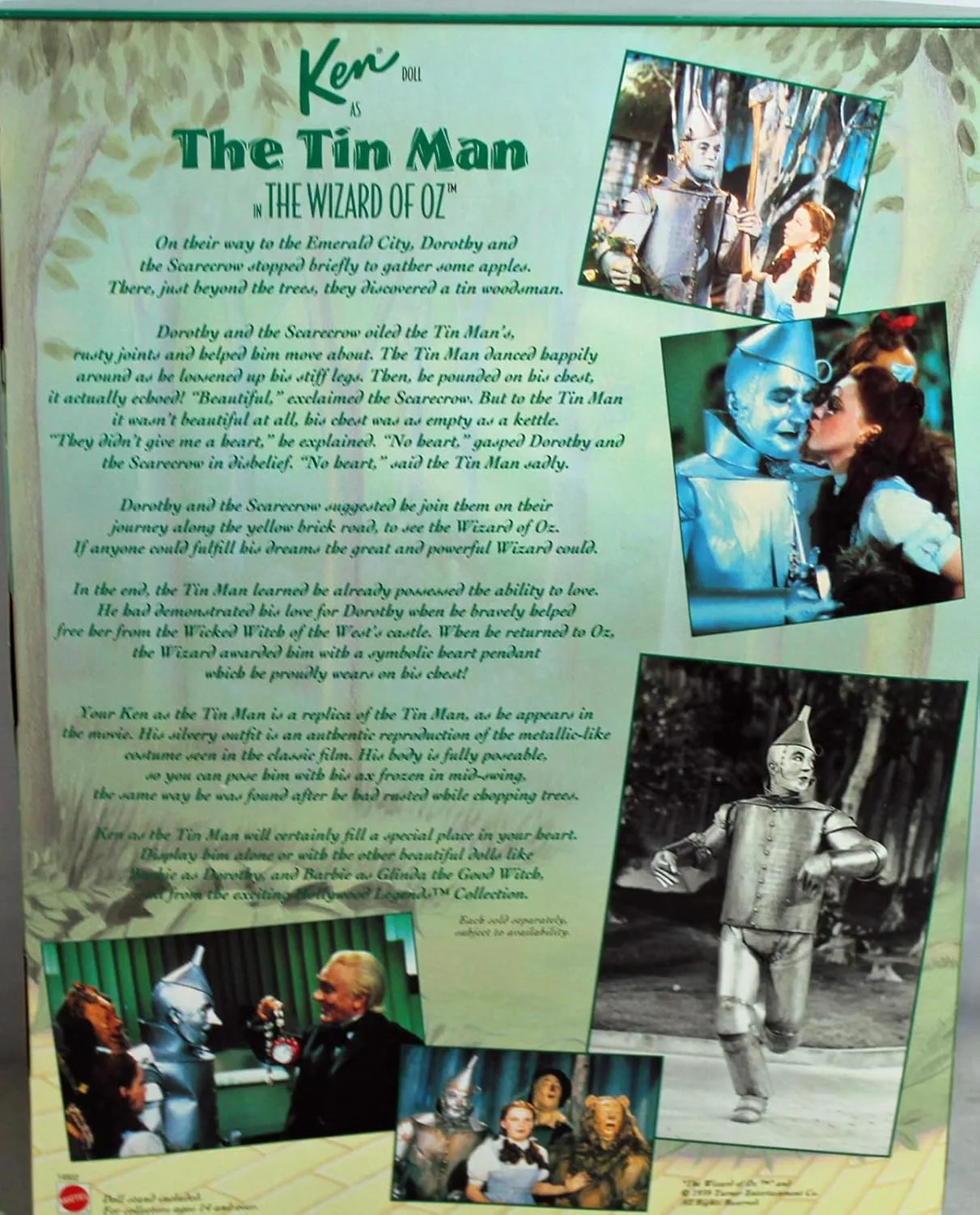 Ken Barbie as the Tin Man, Hollywood Legends, The Wizard of Oz Collectors Edition