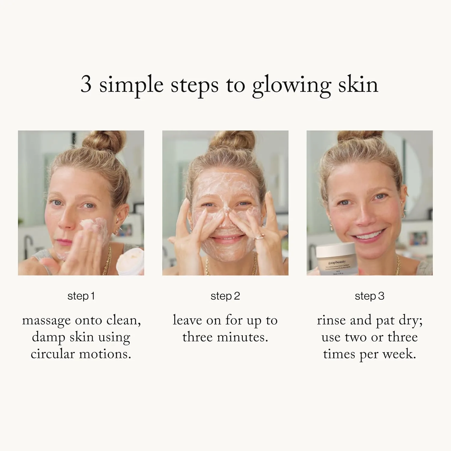 goop Beauty Microderm Exfoliator | Microdermabrasion Scrub to Smooth Textured Skin | 0.5 fl oz