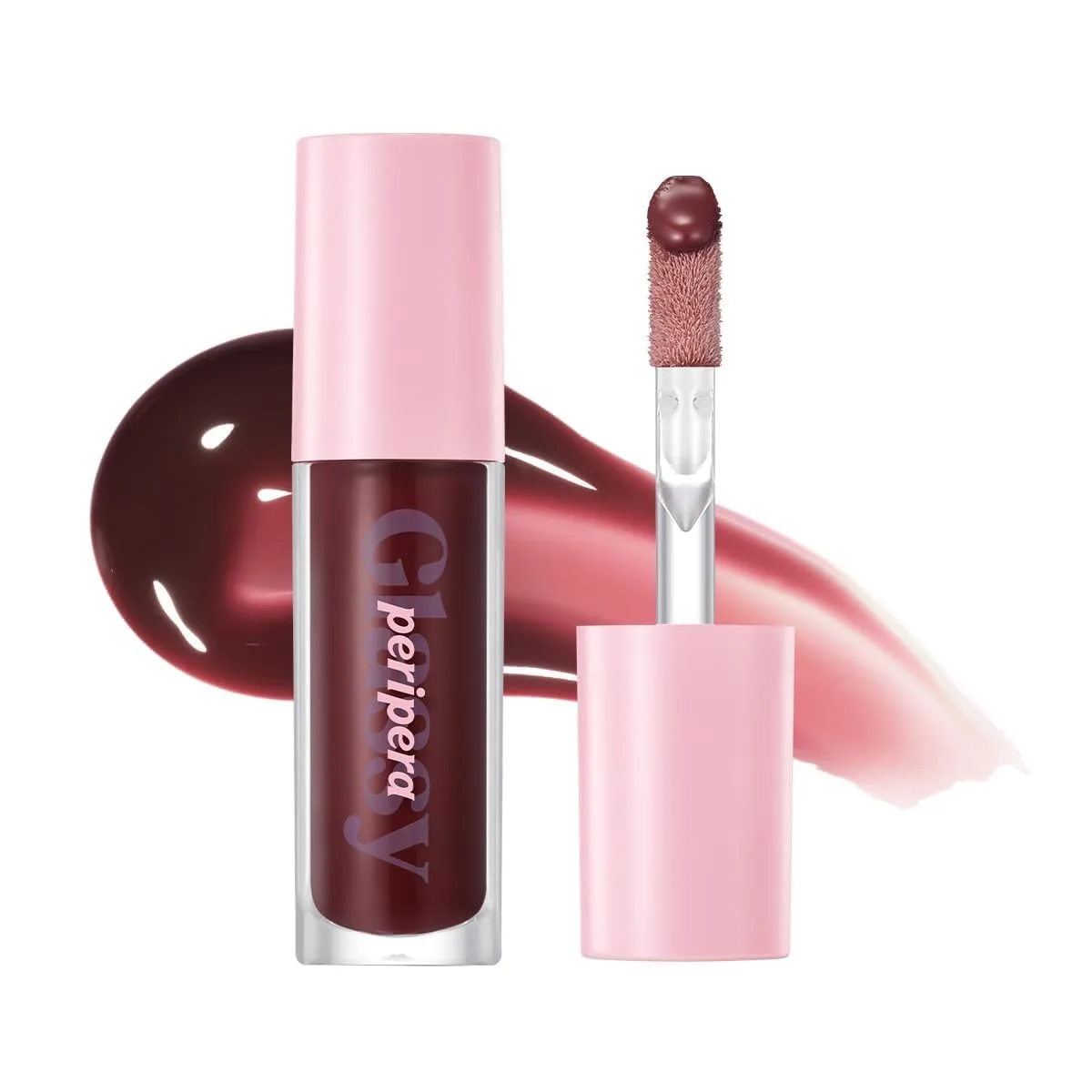 Peripera Ink Glasting Lip Gloss | Non-Sticky, High-Shine Finish | Fuller-Looking Lips, Nourishing Formula | Long-Lasting Wear, Safe for Sensitive Lips, K-Beauty Makeup (006 MADE IT)