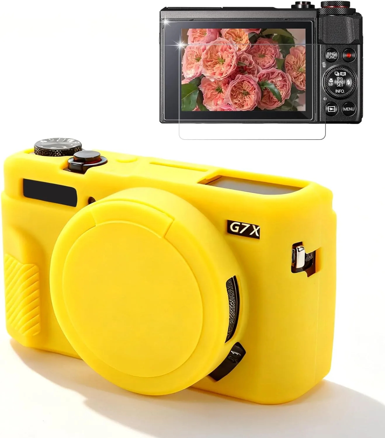 Camera Case for G7X Mark II / G7X II - Yellow