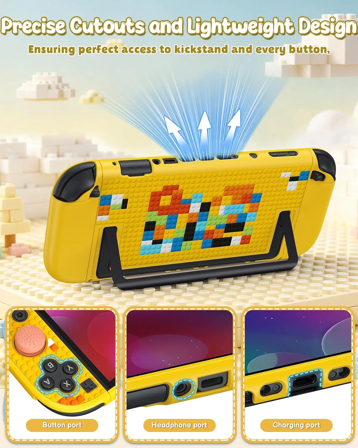 FYOUNG Switch 2 Case, Dockable Hard Shell Cover for Nintendo Switch 2 2025