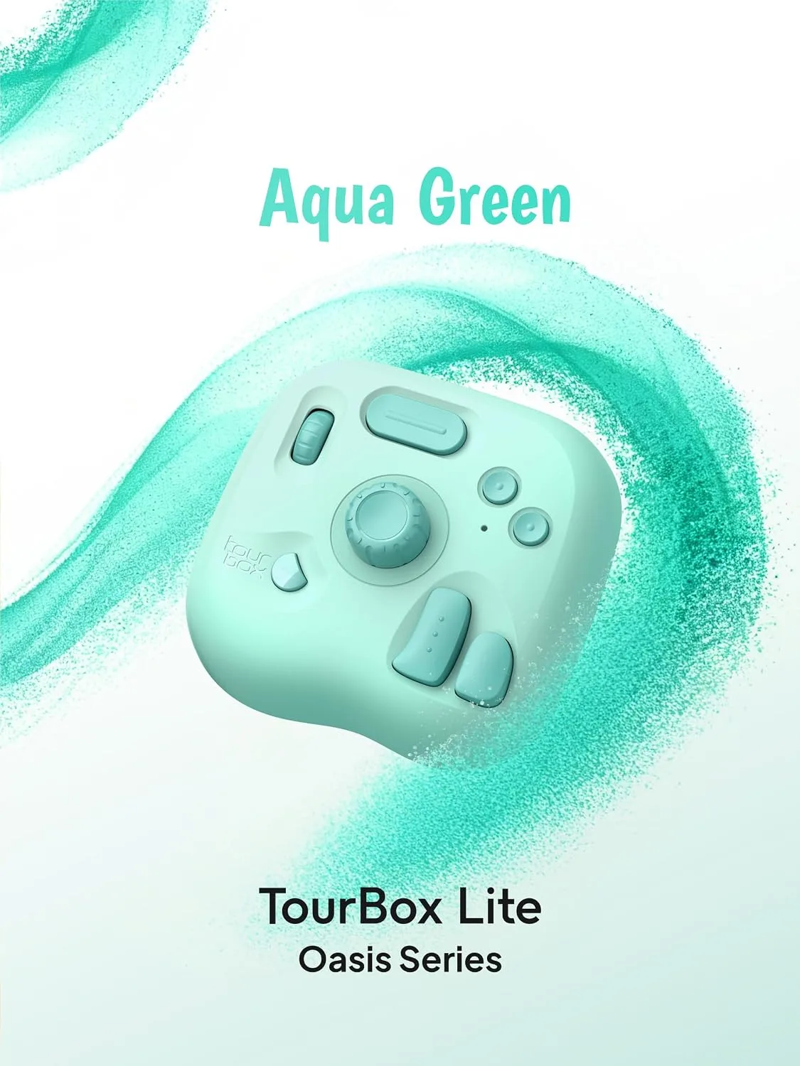 TourBox Lite Bluetooth Creative Controller, Custom Control, Wireless, Green