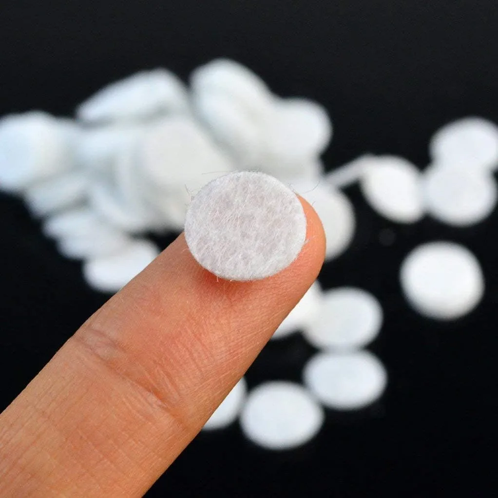 400 Pieces Microdermabrasion Filters, TopDirect Replacement 10 mm Vacuum Filters Accesories Sponge Filter for Facial Machine