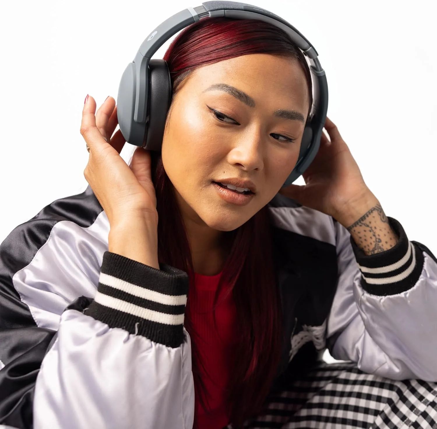 Skullcandy Crusher Evo Wireless Multi-Sensory Bass Headphones - Chill Grey