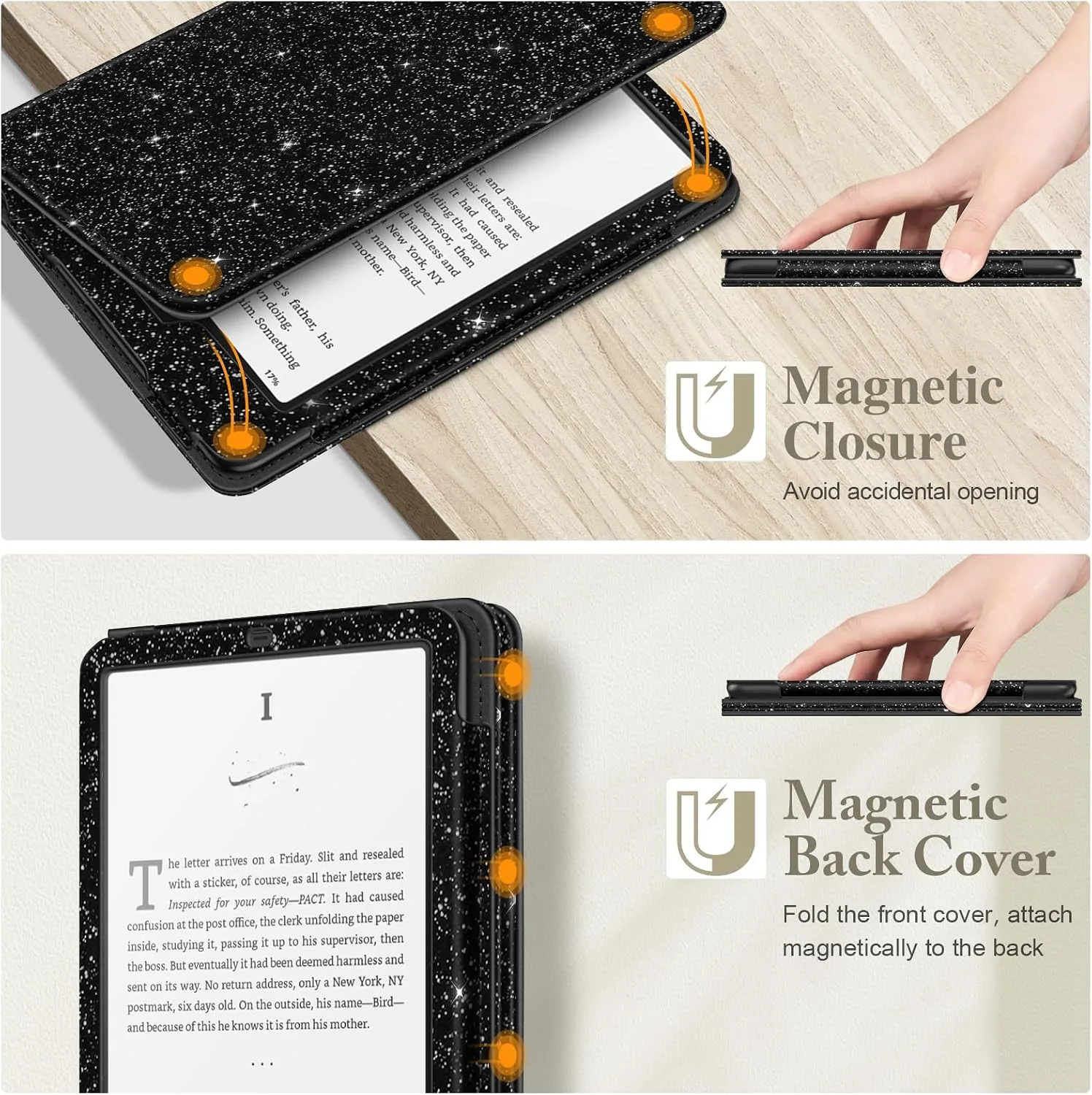 Fintie Case for 7"/6.8" Kindle Paperwhite 12th/11th Gen & Kindle Colorsoft