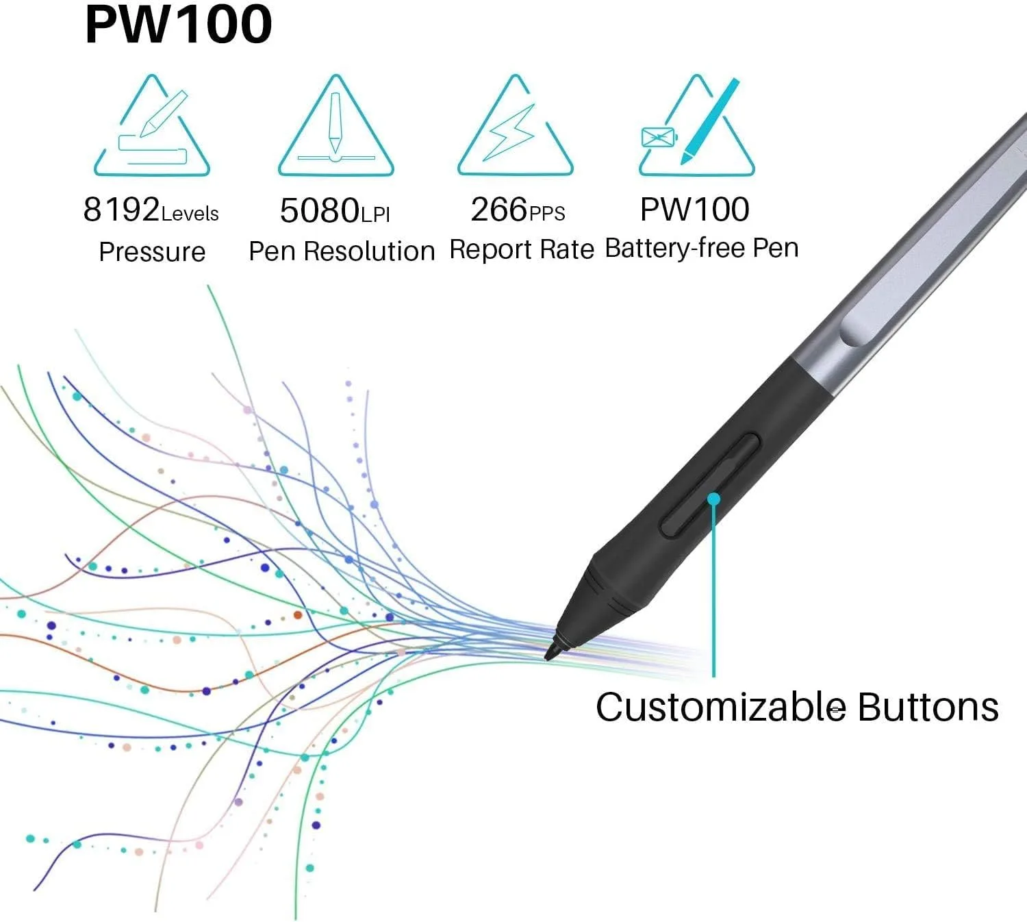 HUION HS64 OSU Drawing Tablet for Beginner