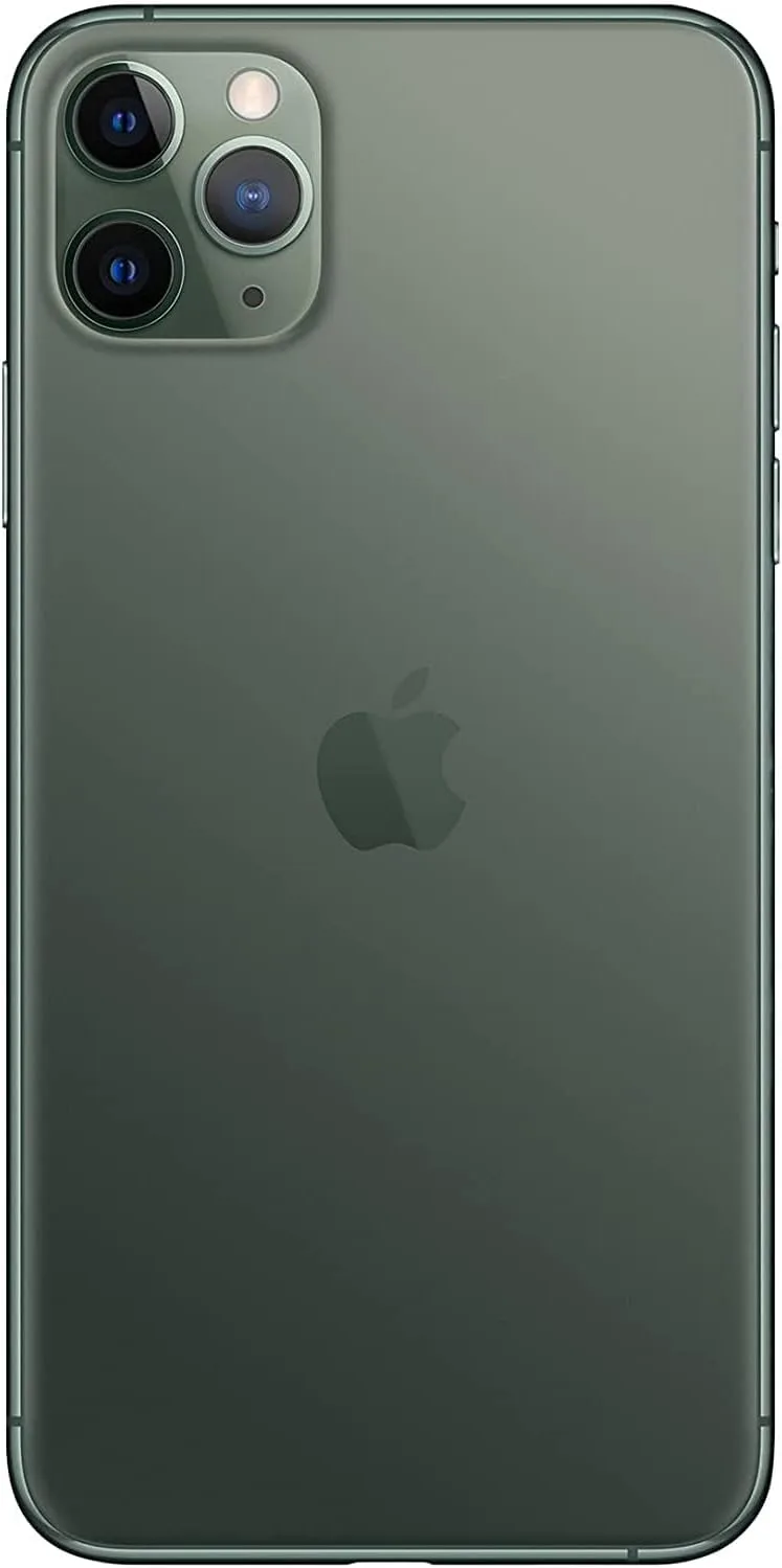 Apple iPhone 11 Pro Max, US Version, 64GB, Midnight Green - Verizon (Renewed)