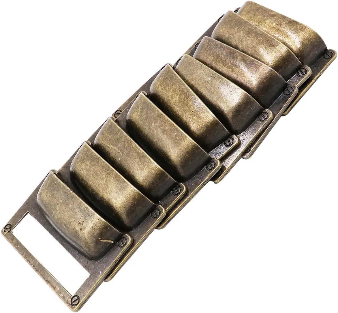 Organizador de escritorio Lgege 18 piezas tiradores bronce para cajones 81x51mm