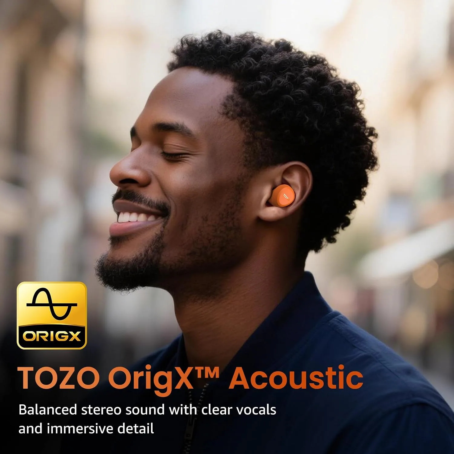 TOZO A1 Wireless Earbuds Bluetooth 5.3 Light Weight in Ear Headphones