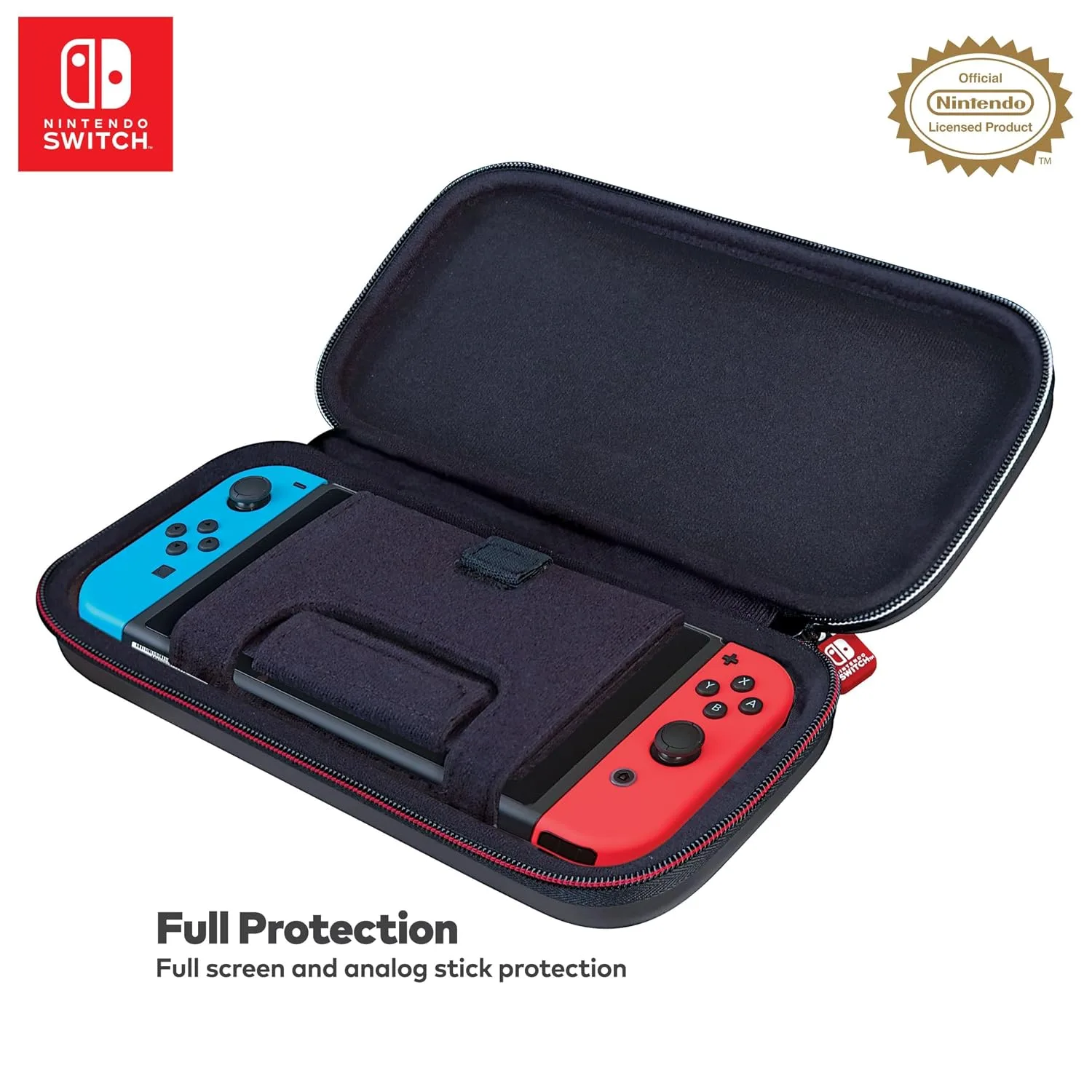 Game Traveler Deluxe Licensed Travel Case for Nintendo Switch, Black - R.D.S. INDUSTRIES, INC. (NNS40)