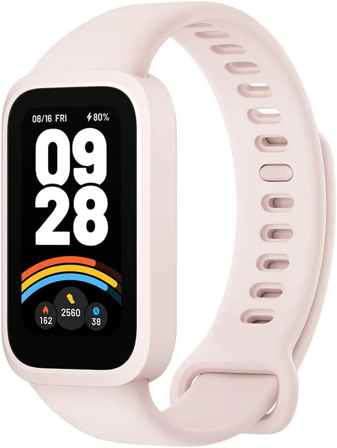 XIAOMI Smart Band 9 Active Global Version 1.47'' Display 18-Day Battery Life Modes All-Day Health and Fitness Monitoring 5ATM White