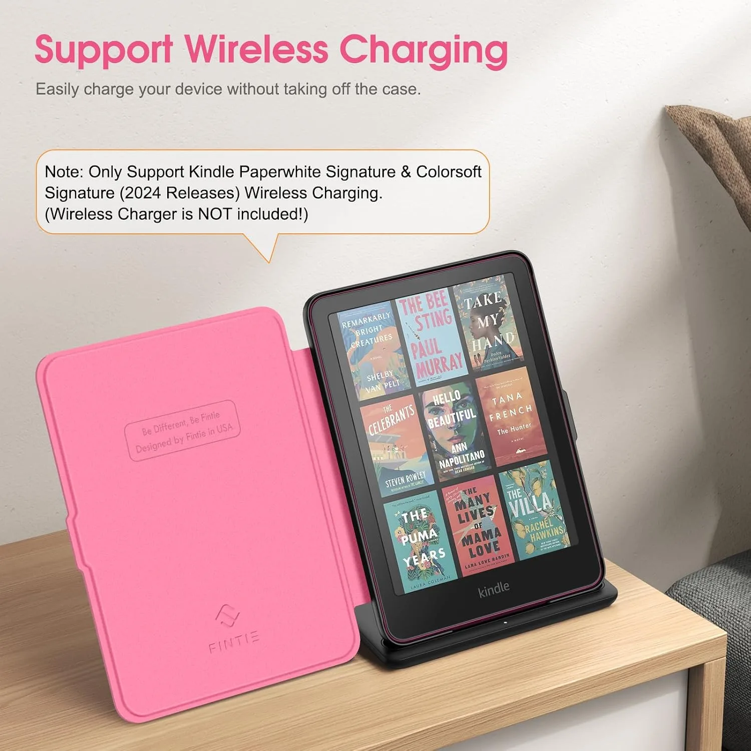 Fintie Slim Case for 7" Kindle Paperwhite 12th Gen 2024 & Kindle Colorsoft