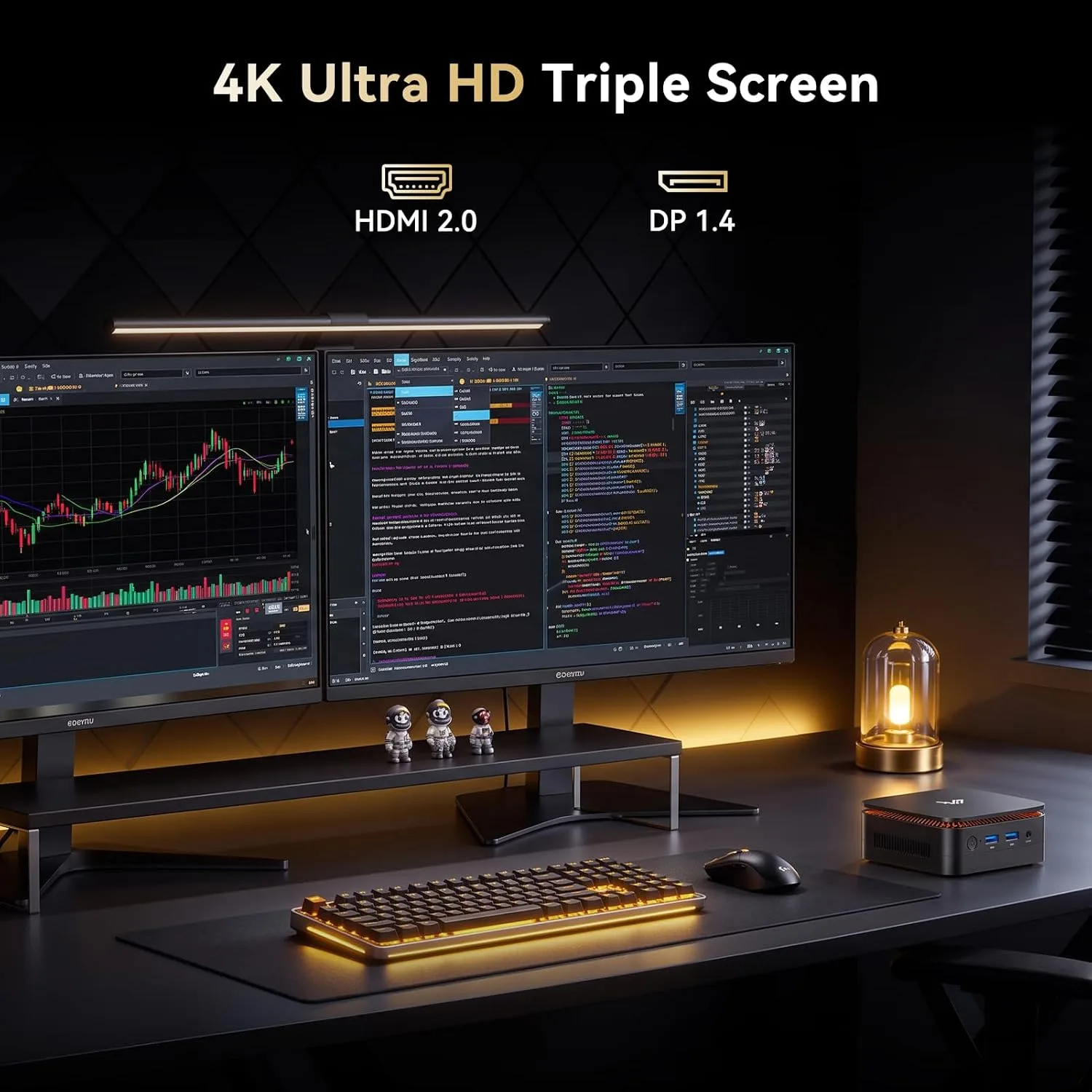 KAMRUI Essenx E1 Business Mini PC, AMD Ryzen 3500U Processor