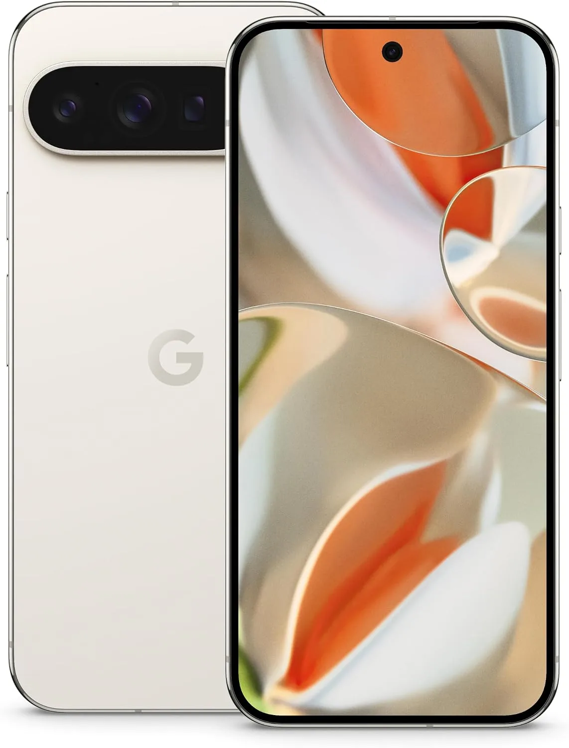 Google Pixel 9 Pro XL, 128GB, Porcelain - Unlocked (Renewed)