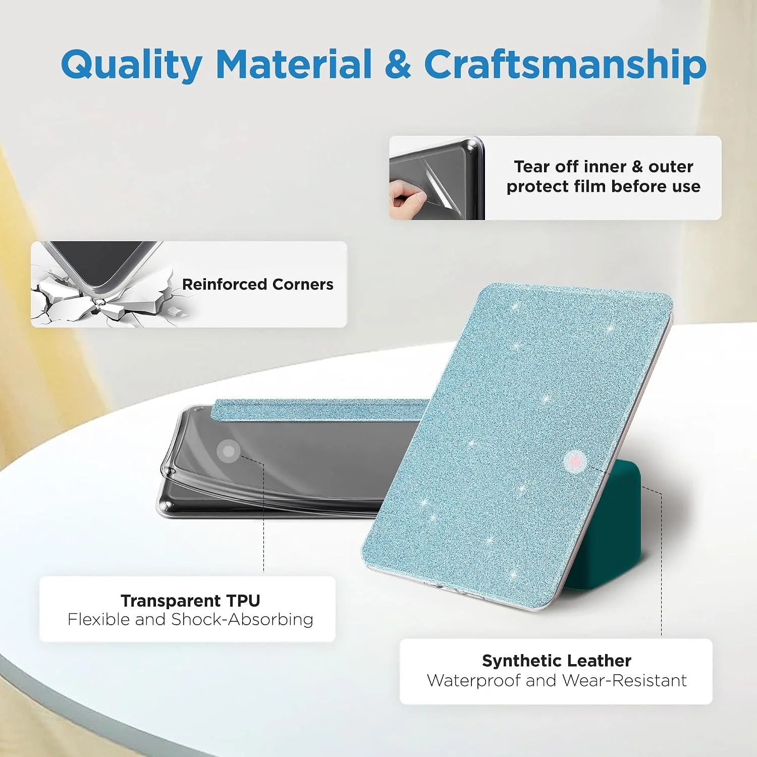 SESENSE Magnetic Case for 7'' Kindle Paperwhite 12th Gen 2024 & Colorsoft