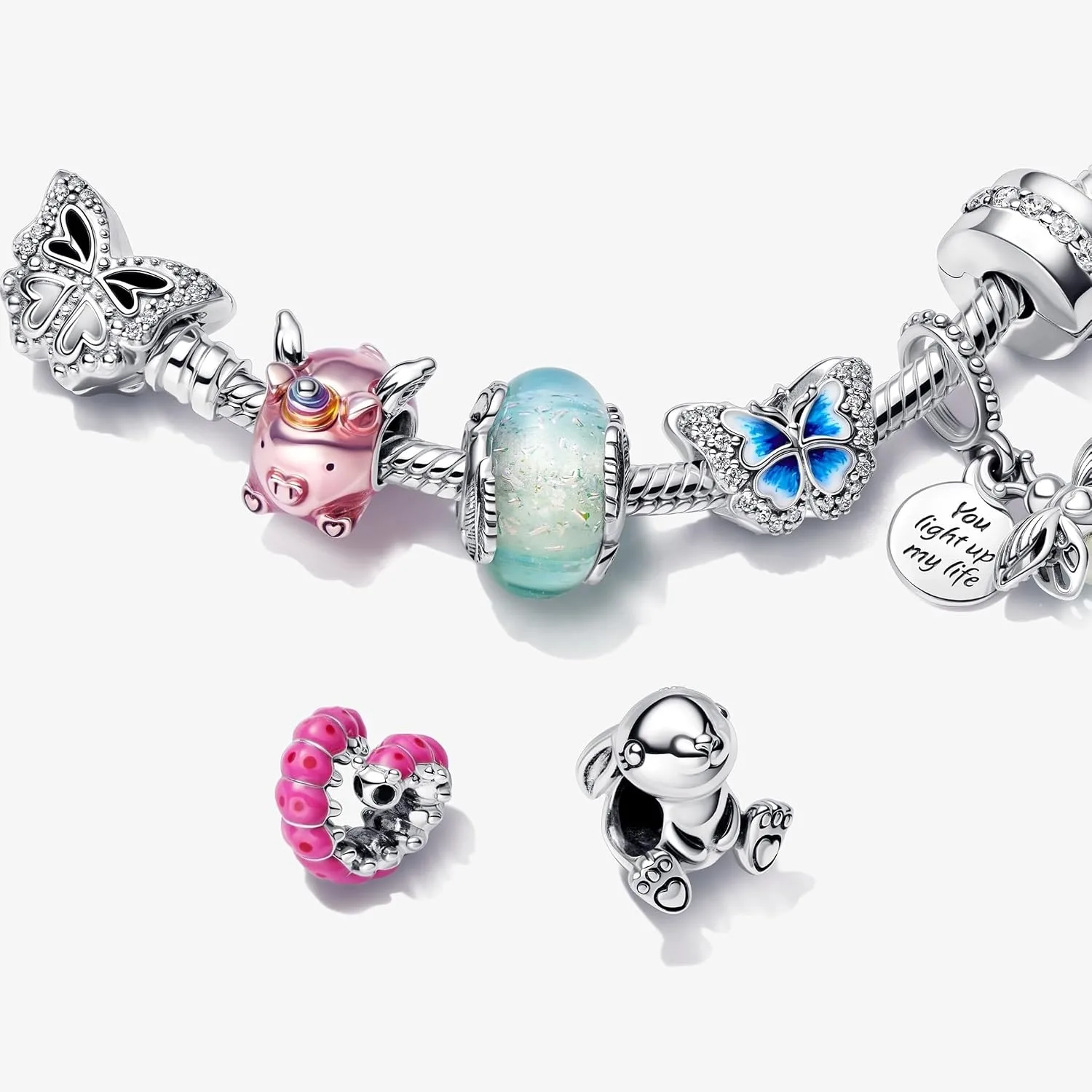 PANDORA Glow-in-the-Dark Firefly Dangle Charm