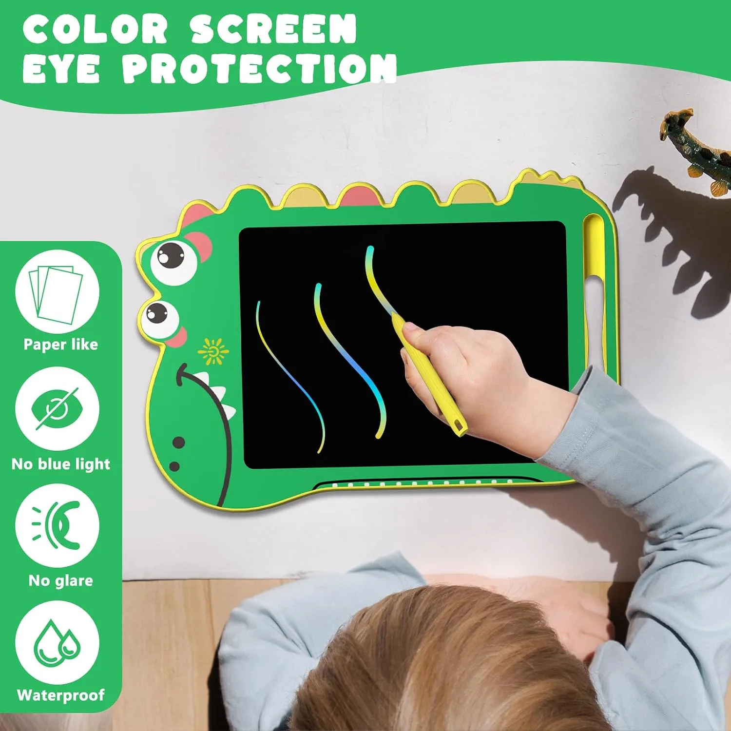 BKM LCD Writing Tablet for Kids, Educational Toddler Toys, 8.5 inch