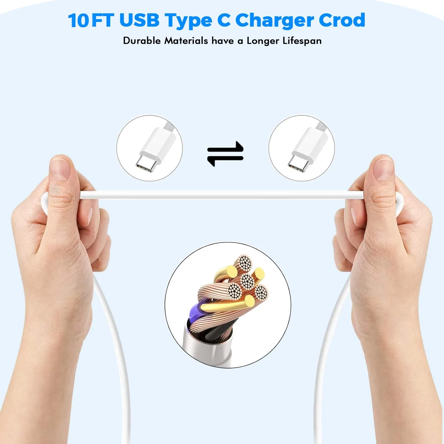 USB C Charger for MacBook Air MacBook Pro 13 14 15 16 inch,M1 M2 M3 Apple Laptop Charge,2Pack 30W USBC Power Adapter,Compatible with iPhone 17/16/15 Pro Max,10FT Extra Long Cable Mac Book Pro,iPad Pro