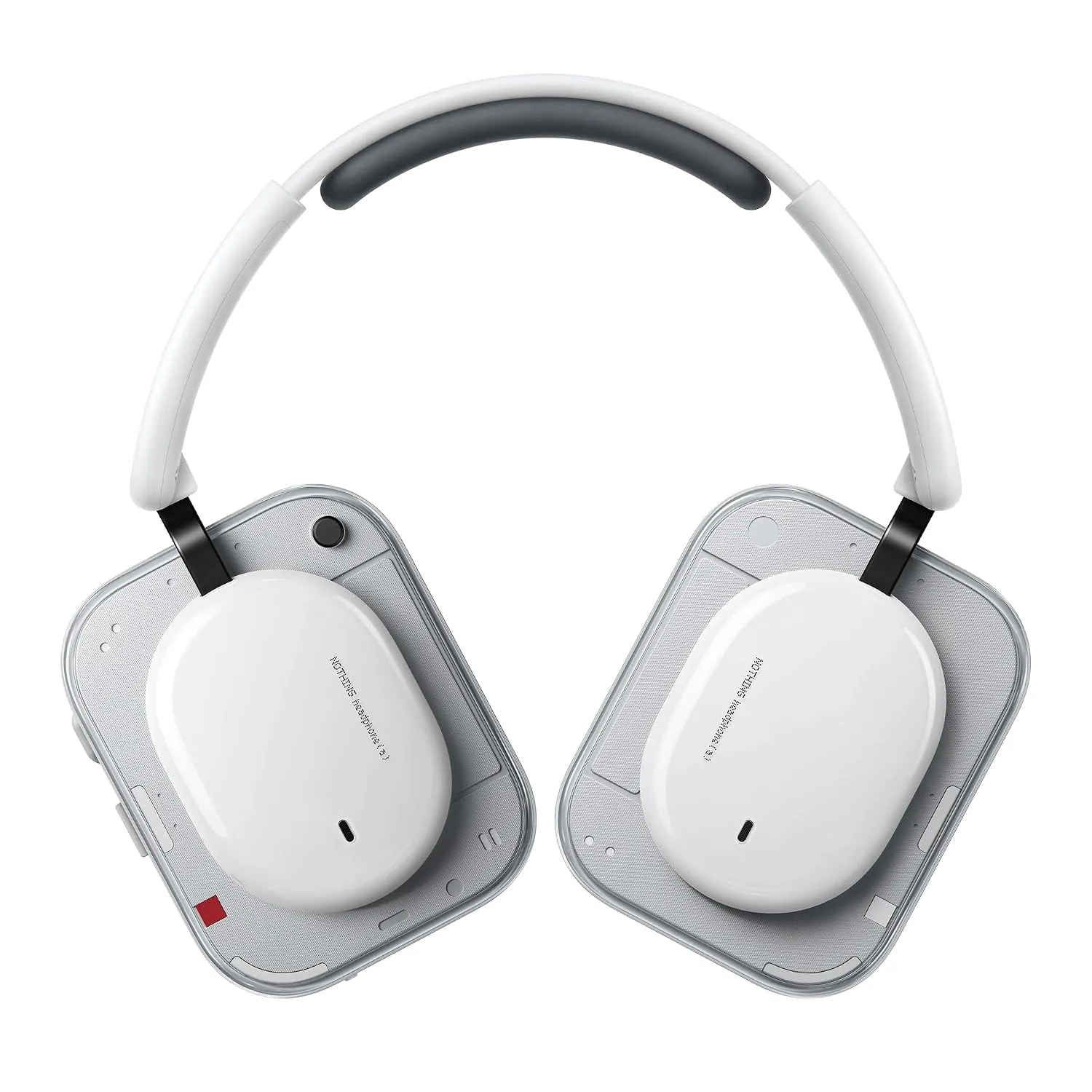 Nothing Headphone (a) 2026 New, Adaptive Active Noise Cancelling Headphones, Wireless Over Ear Bluetooth 5.4 ANC Headset with LDAC Hi-Res, 5 HD Mics Ultra Bass via APP, 135 Hours Playtime, White