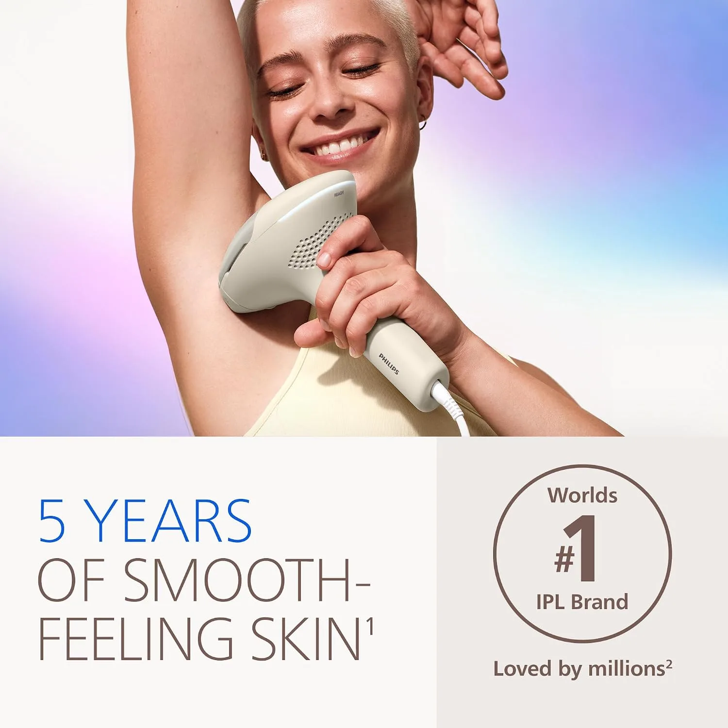 PHILIPS Lumea 9900 Pro IPL Hair Removal Device for Long-Lasting Smooth Skin
