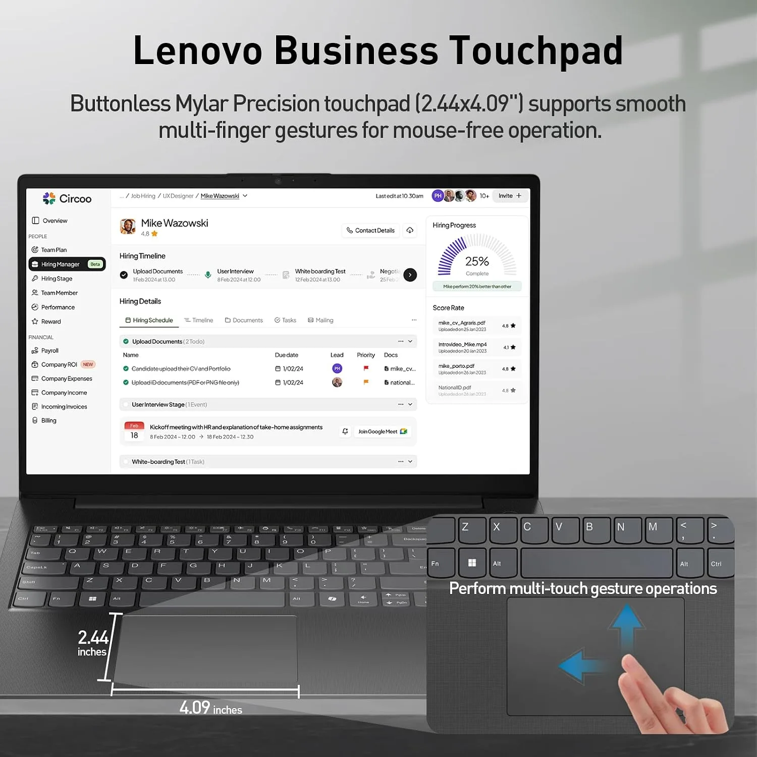 Lenovo V15 Gen 5 15.6" FHD Business Laptop, 12GB DDR5 RAM, 1TB Storage