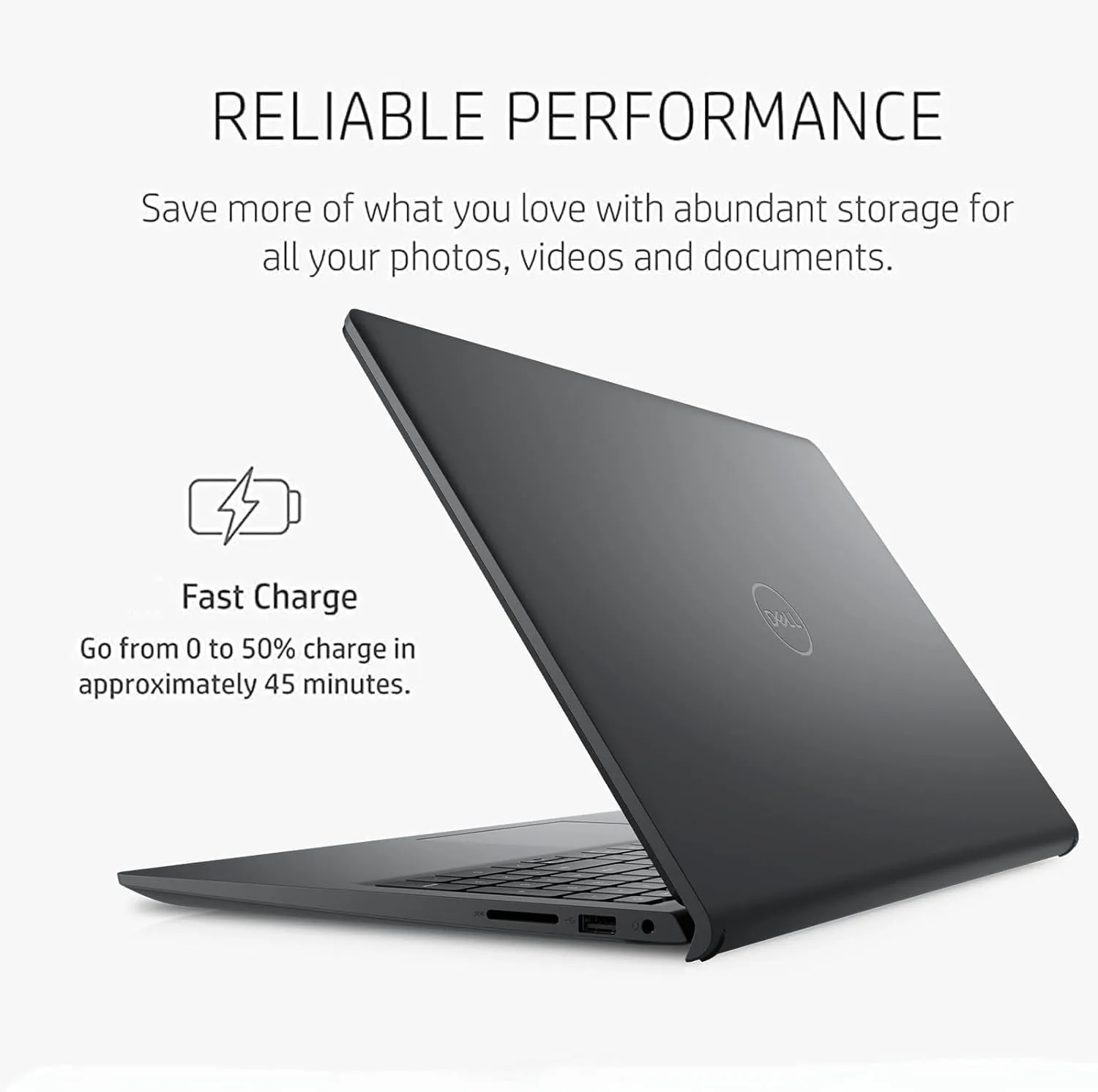 Dell Inspiron 15 15.6" FHD Touchscreen Laptop, AMD Ryzen 5 7530U Processor (6-Core, up to 4.5GHz), 64GB RAM, 4TB SSD, AMD Radeon Graphics, Lightweight & Portable for Home, Student & Business, Win11