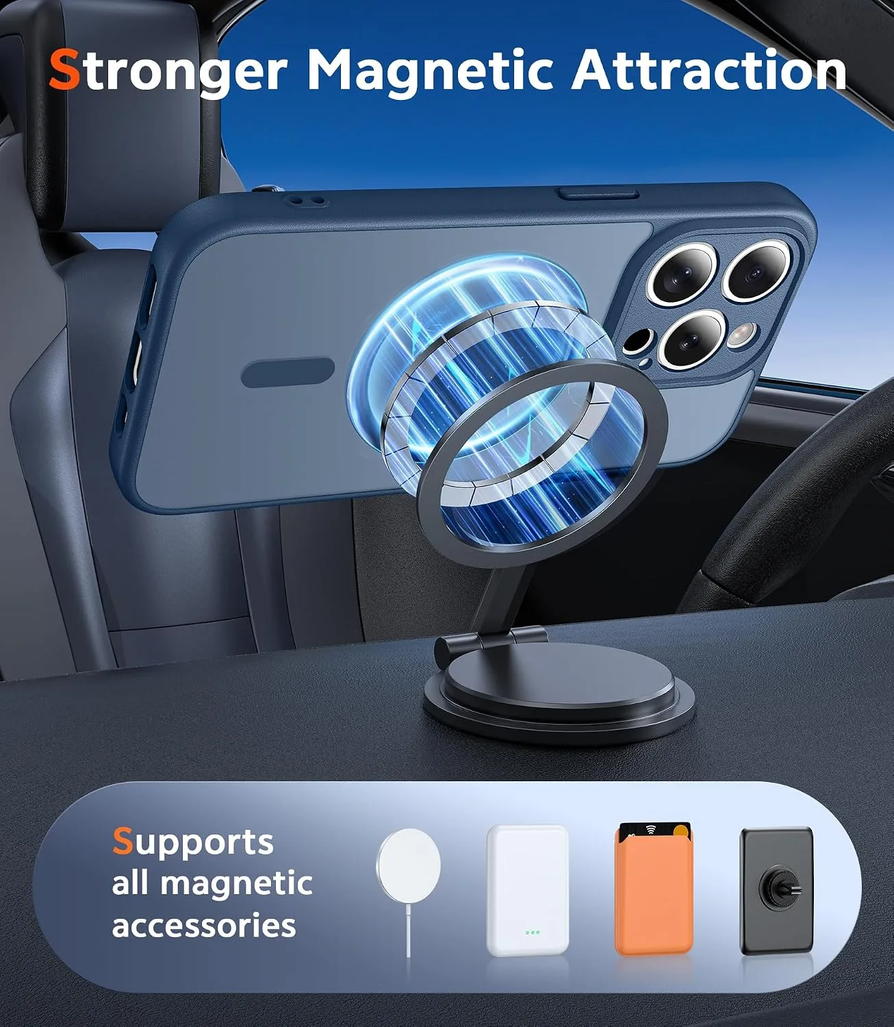 FNTCASE for iPhone 13 Pro-Max Case Compatible with Magsafe Matte Phonecase