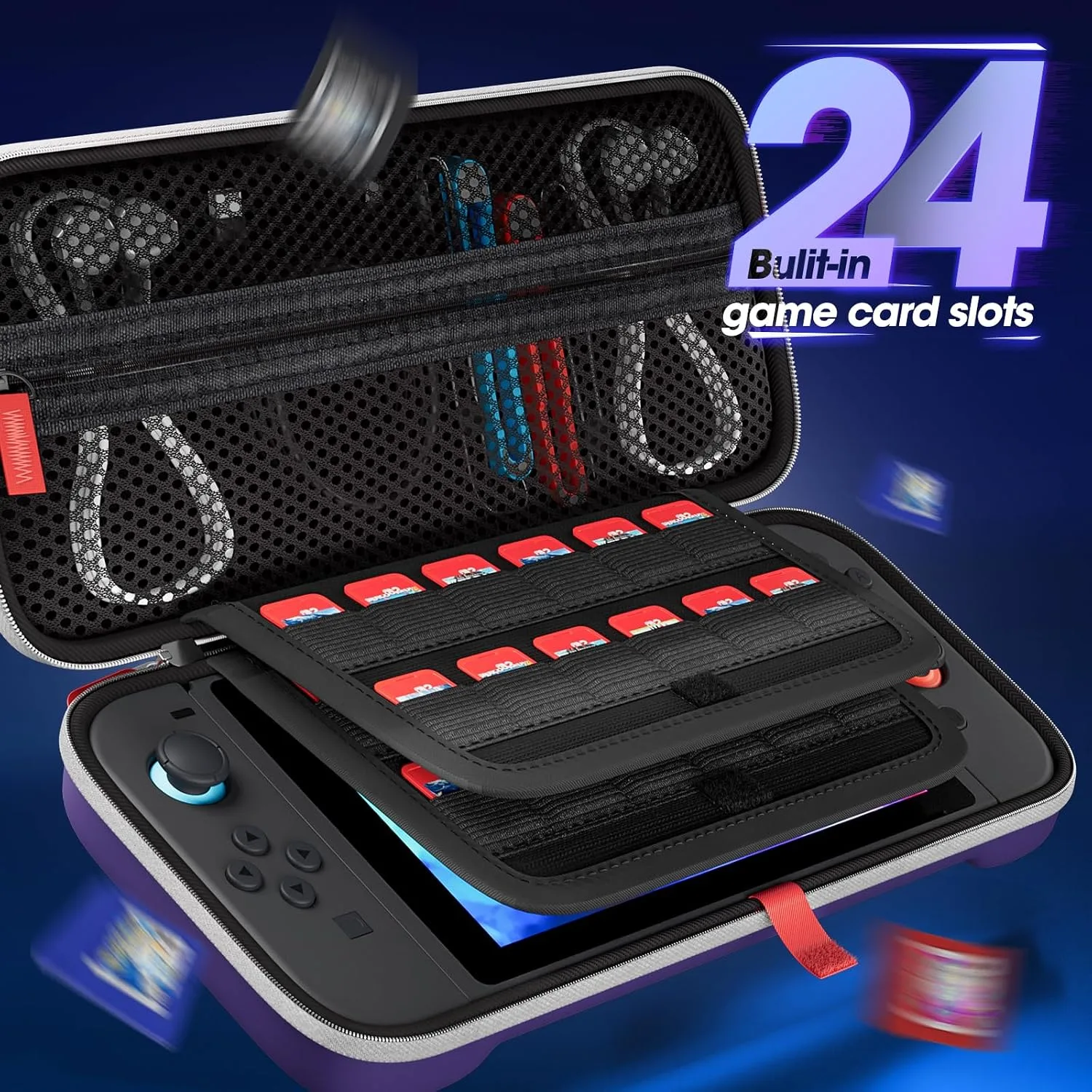 ProCase Carrying Case for Nintendo Switch 2 2025, Slim Travel Case -Purple