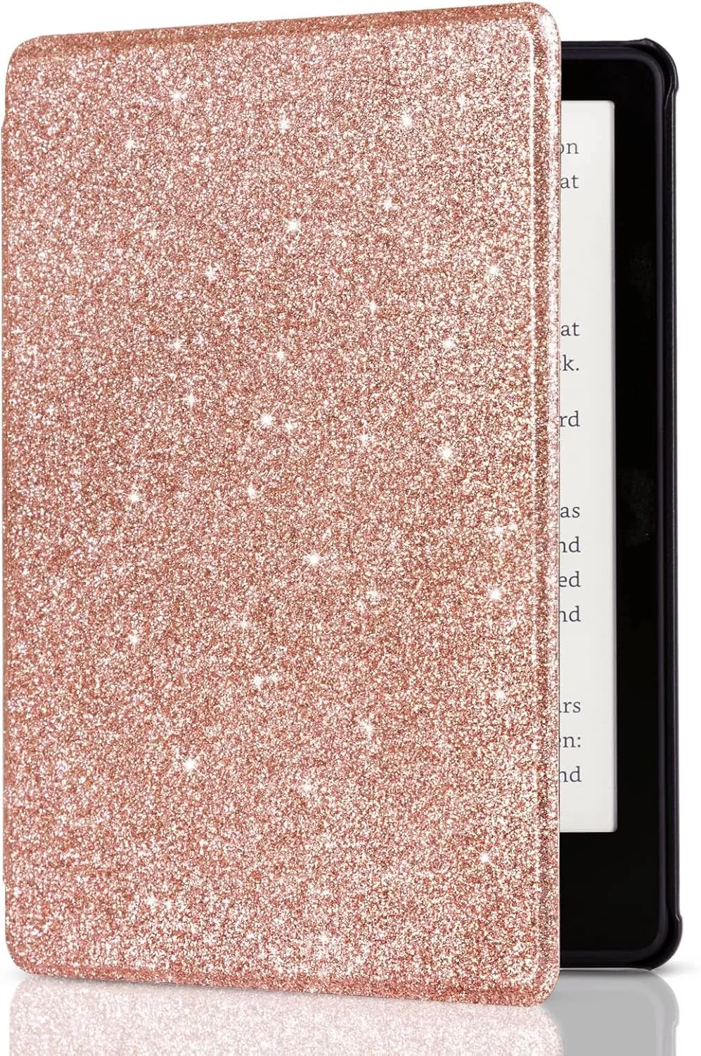 Estuche CoBak para E-Reader 6 pulgadas 2024 y 2022 PU Leather Rosado Brillante