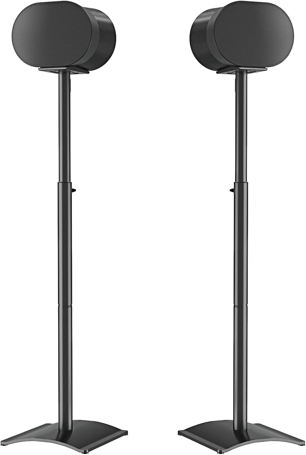 Mounting Dream Speaker Stands for Sonos Era 300, Height Adjustable Up to 42.4'', Set of 2 Surround Sound Speaker Stand with Cable Management for Sonos Era 300 Wireless Speaker,13.2 LBS Loading MD5416