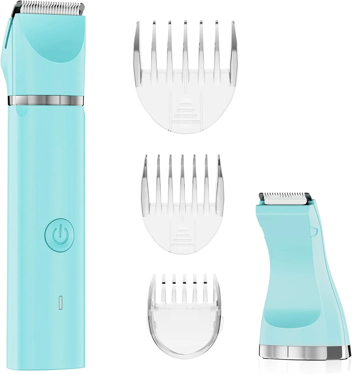 Máquina para afeitar Aibrit Pro Bikini eléctrica 2 en 1 azul